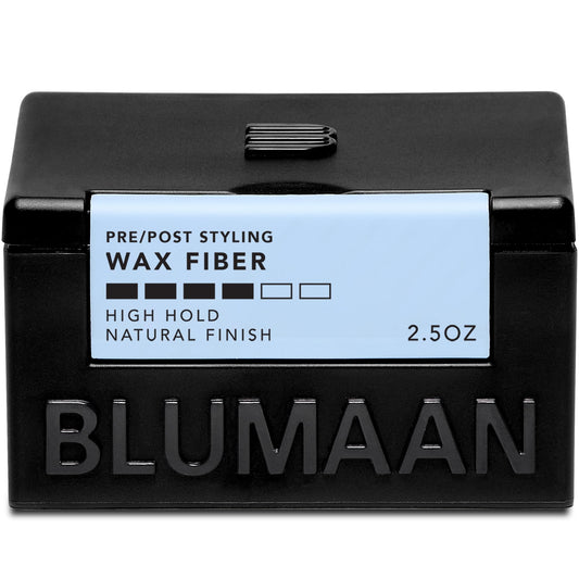 BLUMAAN Wax Fiber For Men - Adds Volume & Controls Hair All Day Hold | Natural Finish For All Hair Types | Original Styling Meraki
