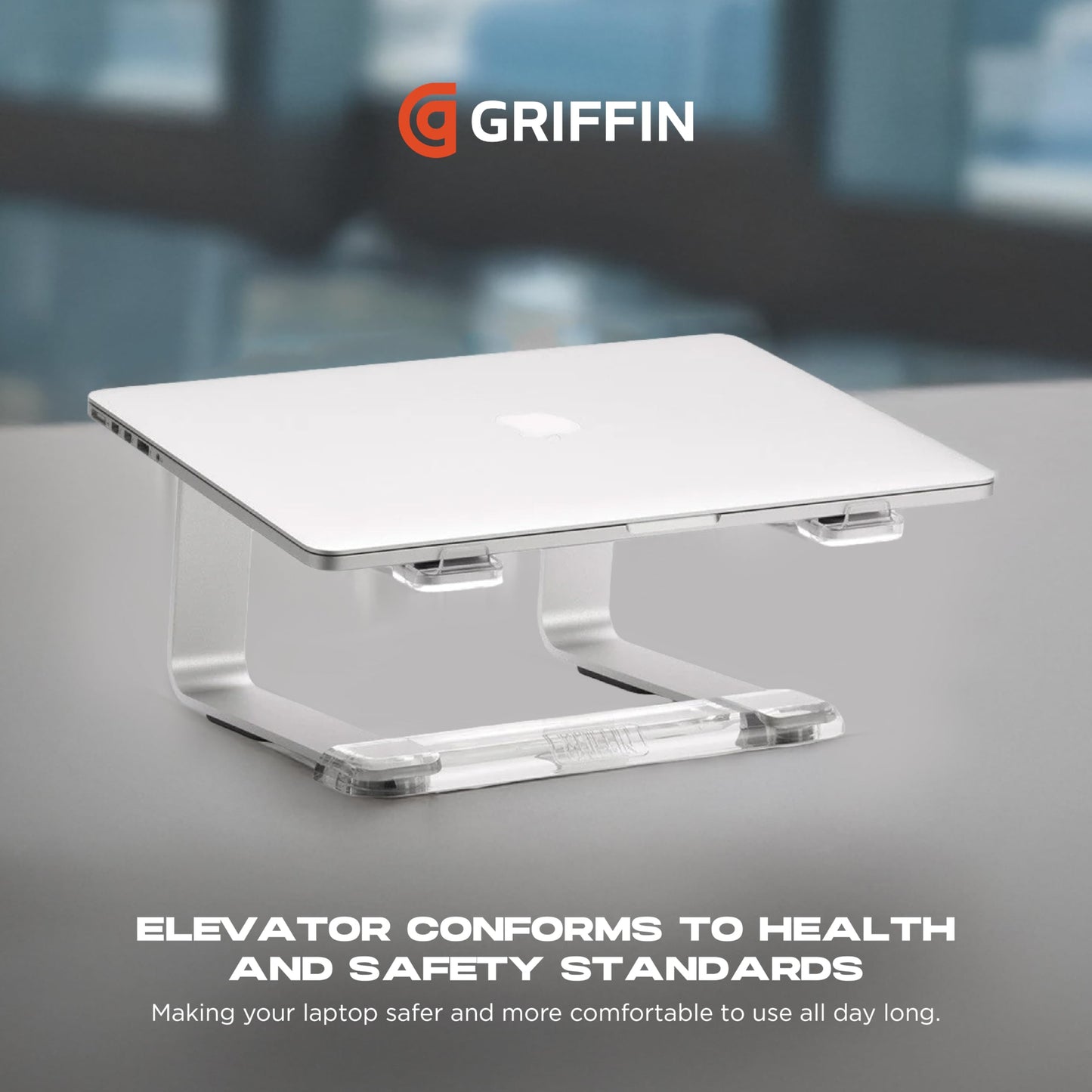 Griffin Desktop Charger/Cradle for Universal-Retail Packaging-Clear