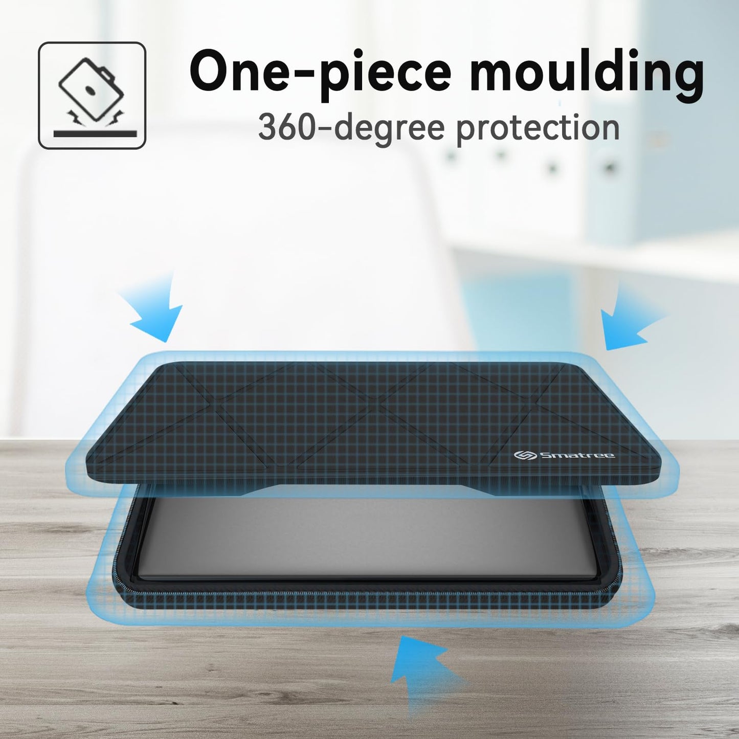 Smatree Hard EVA Protective Sleeve Case Compatible for 14 inch Lenovo Yoga 7i 2-in-1, ThinkPad P14s Gen 3, for 14.5 inch Lenovo Yoga Pro 7 Laptop Notebook Bag (X8255T)