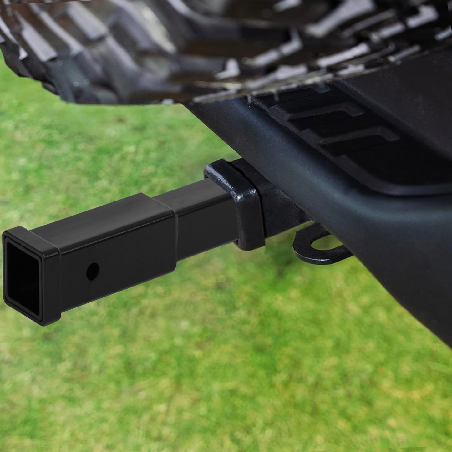 IMALEN 8" Trailer Hitch Extender Fits 2 Inch Receiver, Trailer Hitch Extension 5000 lbs Towing Capacity Heavy Duty