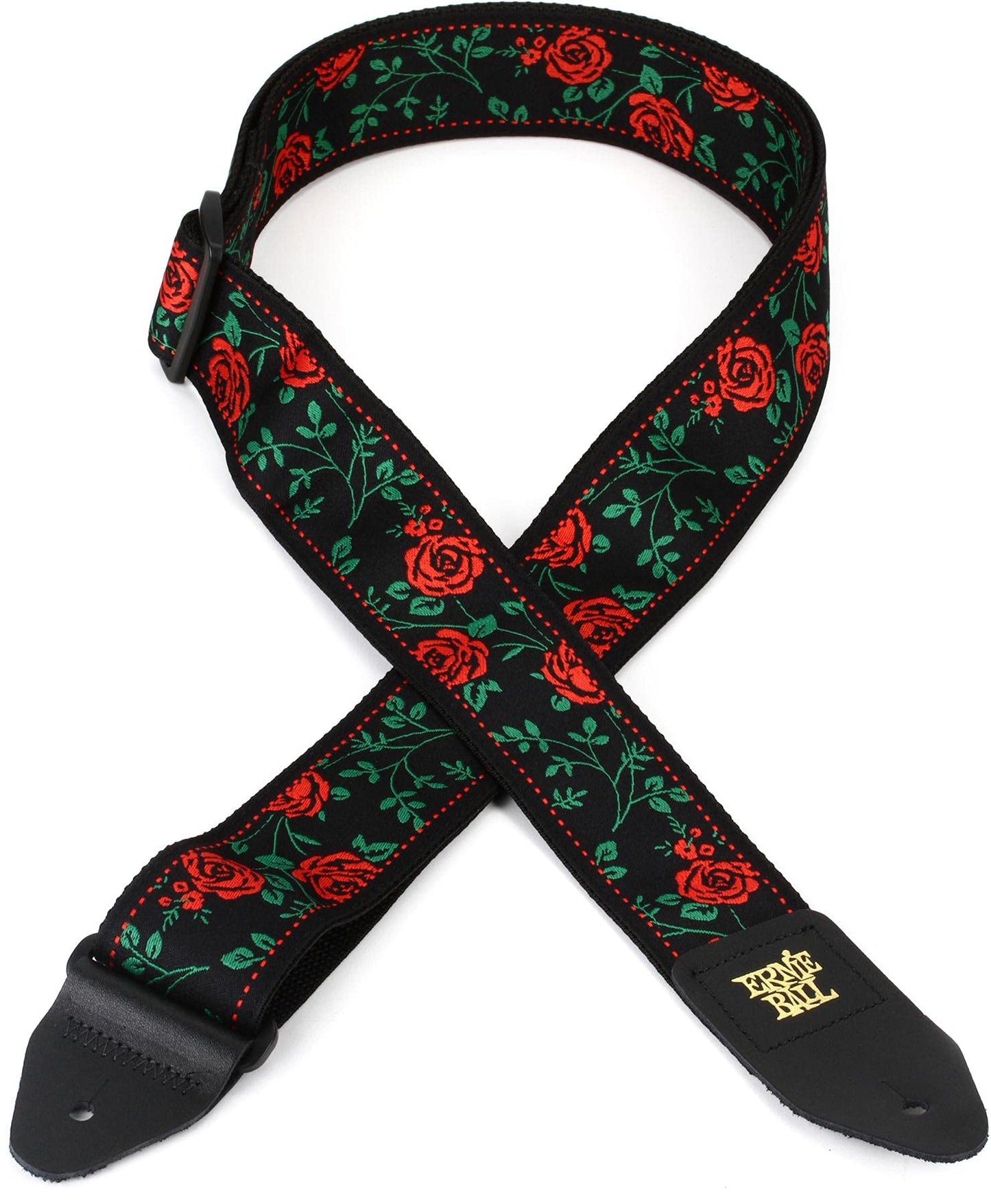 Ernie Ball Classic Jacquard Guitar Strap/Bass Strap - Spanish Rose