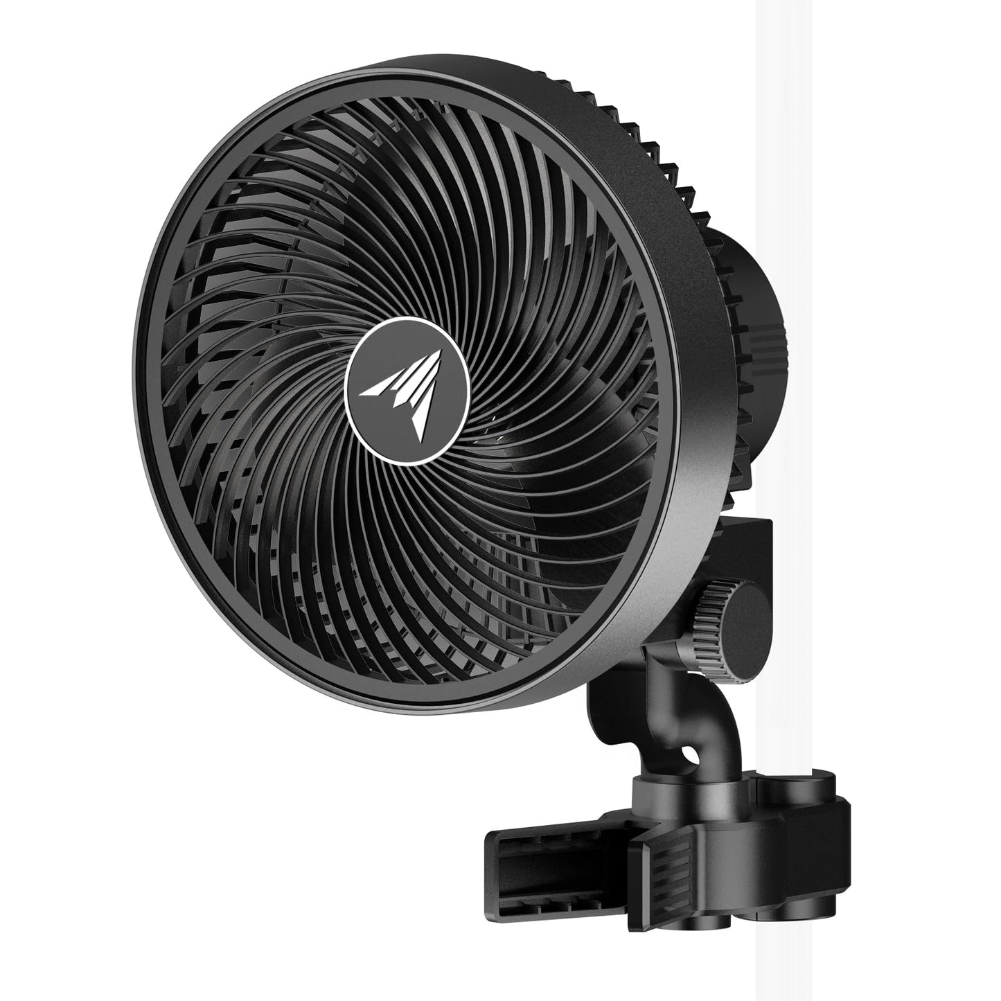 AC Infinity CLOUDRAY S6, Grow Tent Clip Fan 6” with Redesigned Long-Life EC Motor, Custom 10 Dynamic Wind Speeds and 10-Level Oscillation, Weatherproof IP-54, for Hydroponics Circulation Cooling