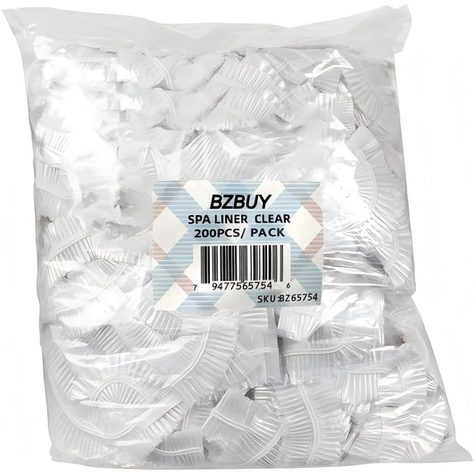Bzbuy Disposable Spa Liners Large Size Fit All Pedicure Chair Clear 200pcs