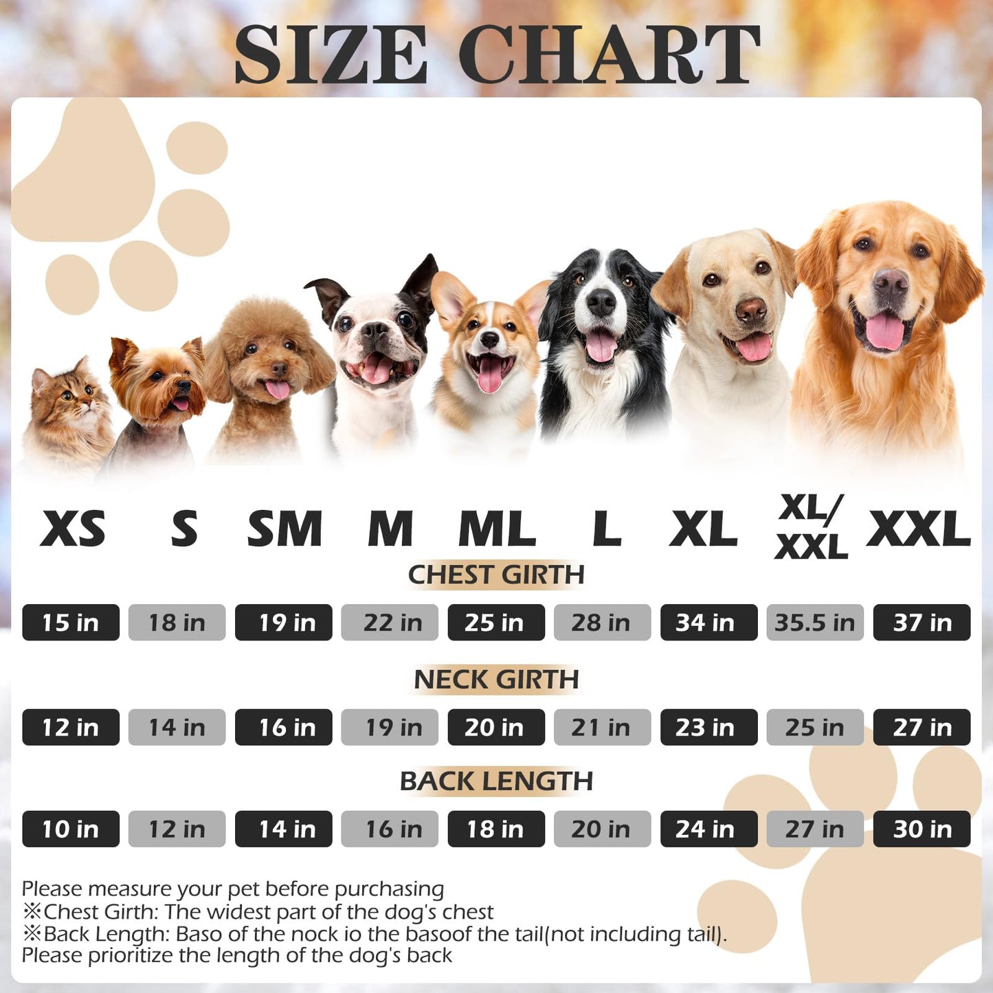EXPAWLORER Plaid Dog Hoodie - British Style Warm Dog Sweater Shirt with Leash Hole,Pitbull Clothes Outfits,Winter Coat Apparel for All Breeds Puppy Girl Boy-Cat Apparel,Beige XL-XXLarge
