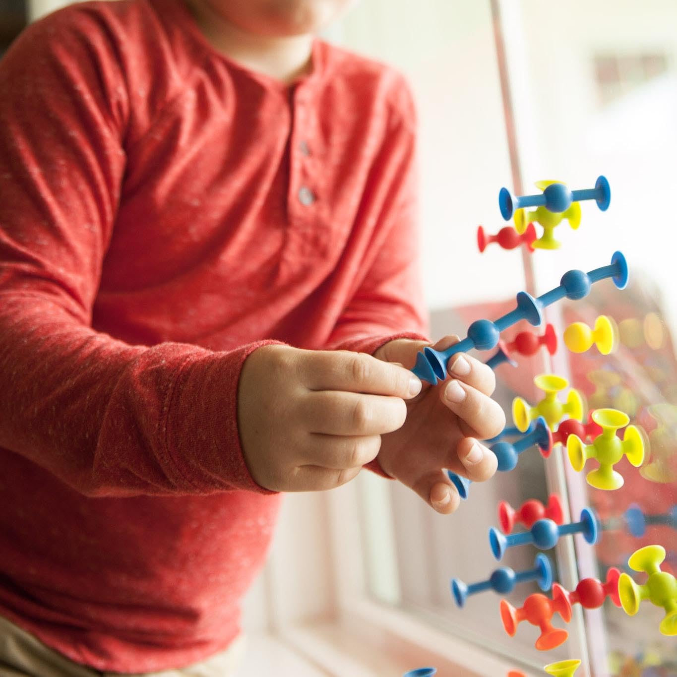 Fat Brain Toys FBT-2088 Mini Squigz Building Kit