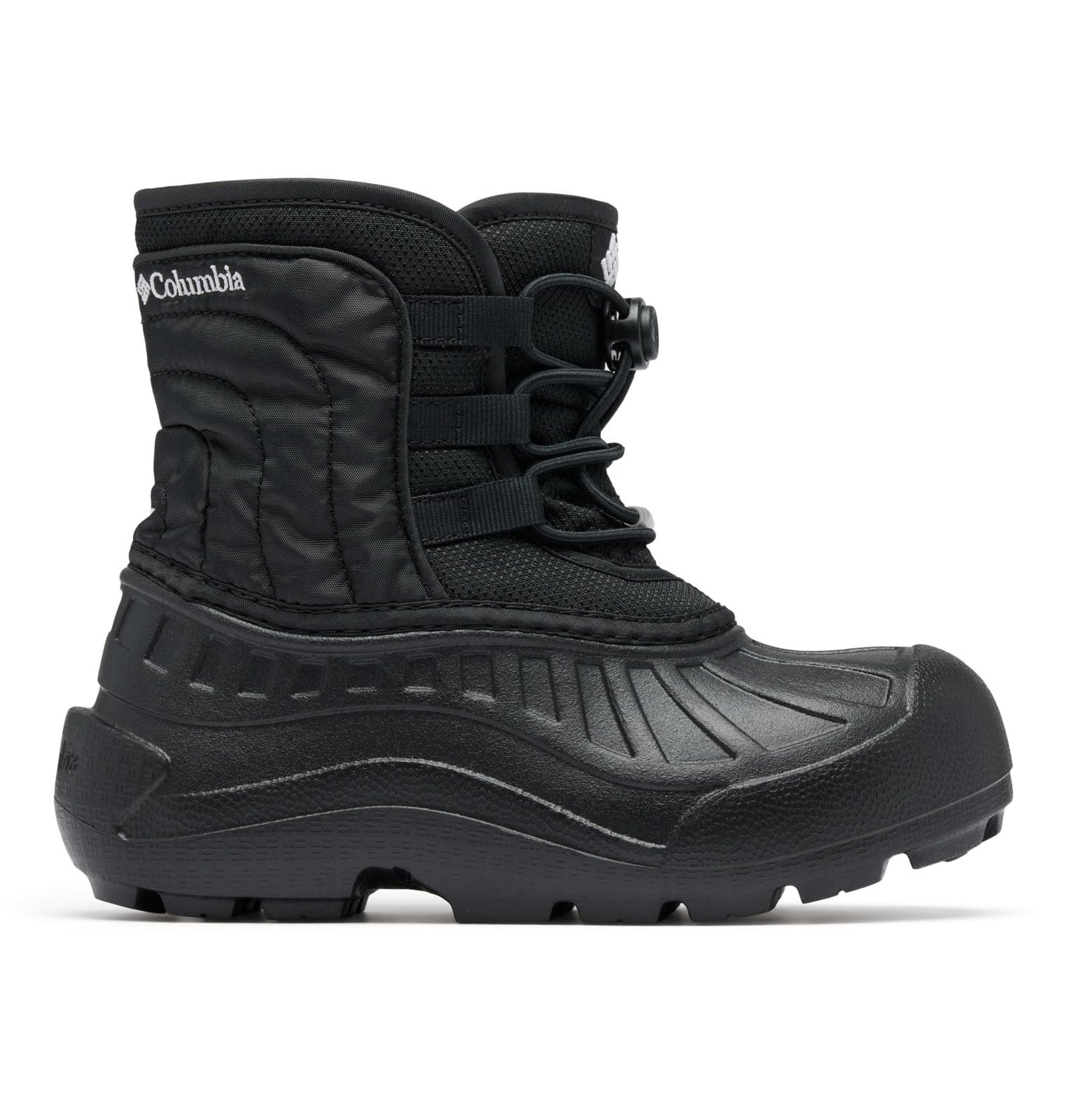 Columbia Youth Unisex Powderbug Snowlite Lace, Black/White, 8