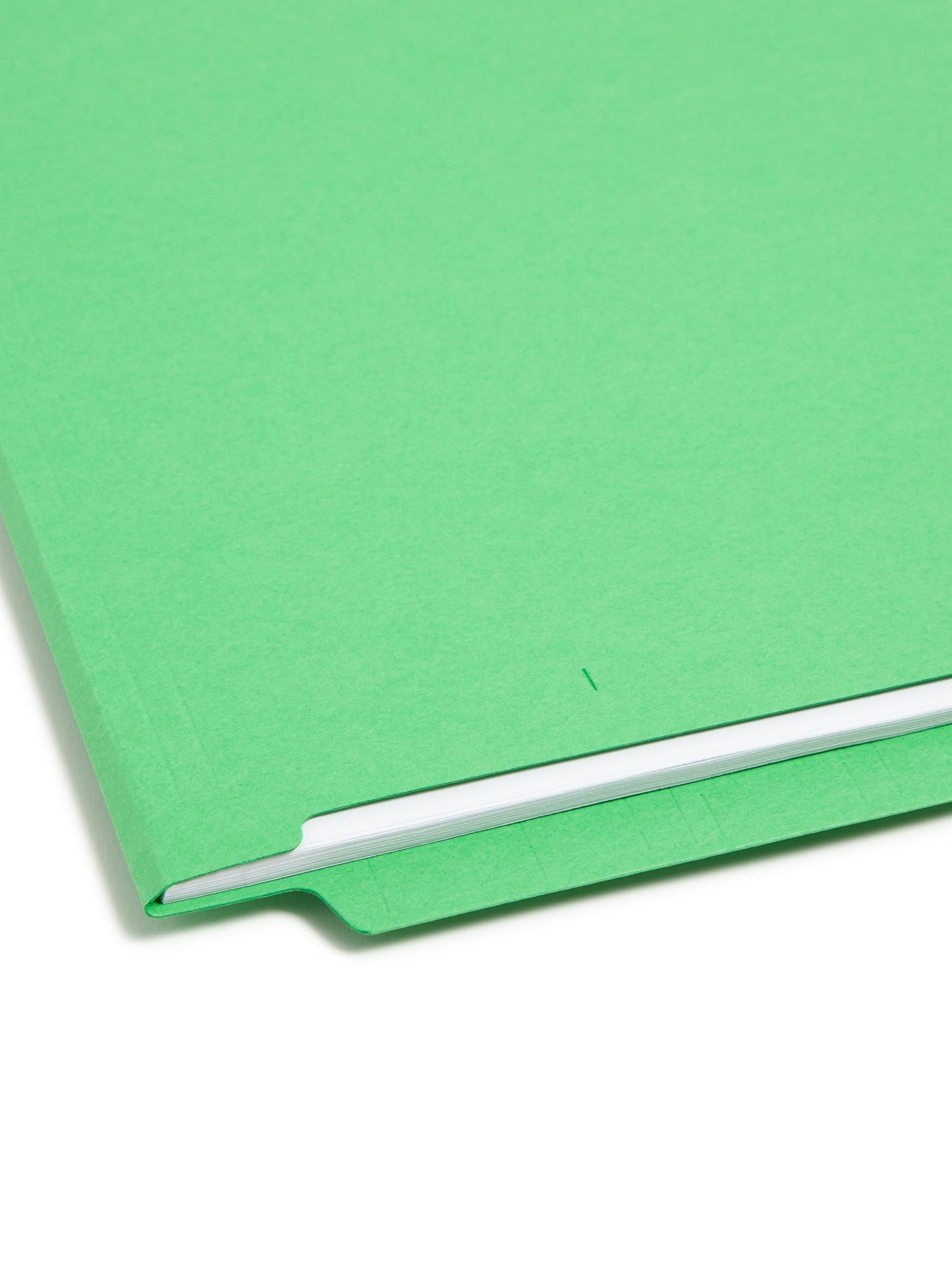 Smead End Tab Folder, Legal, Straight, 11 Point, Green, 100 Per Box (28110)