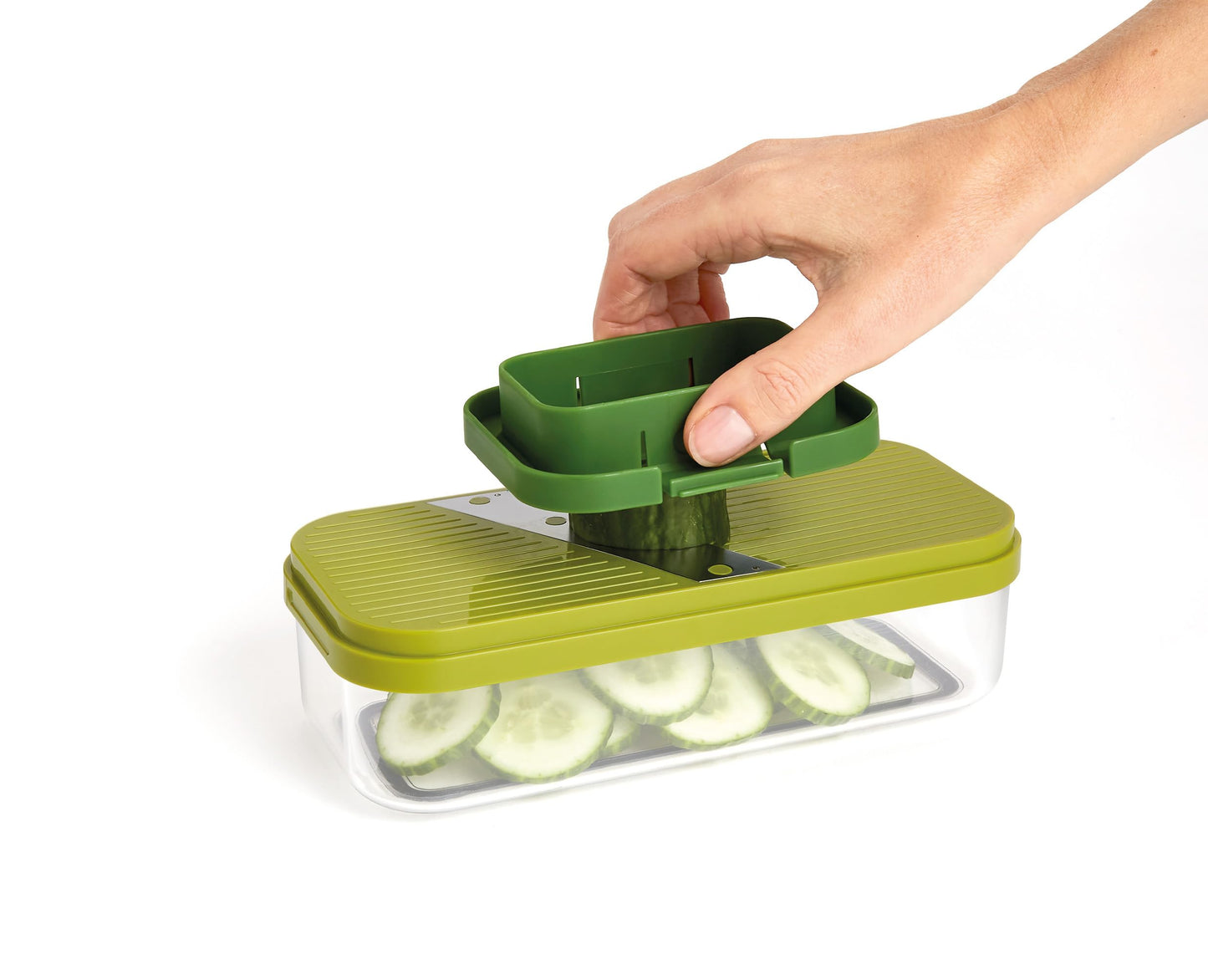 Joseph Joseph Multi-Prep Compact 4 in 1 Vegetable Chopper Cheese Grater Mandoline Slicer Set