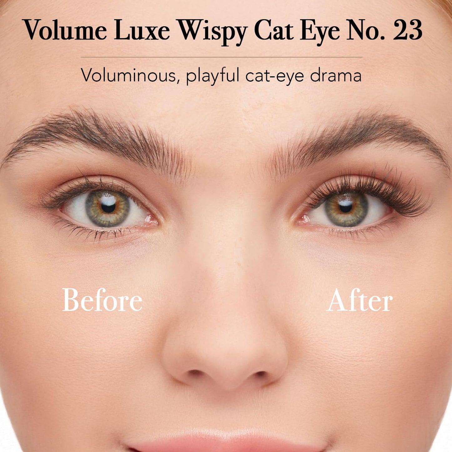 Pro Lash ProWear Professionally Styled Lash Clusters - Easiest to Apply Eyelash Cluster - 10 Day Eyelashes - Waterproof Lashes Clusters - 3 Sets - Volume Luxe Wispy Cat Eye No. 23 - Black