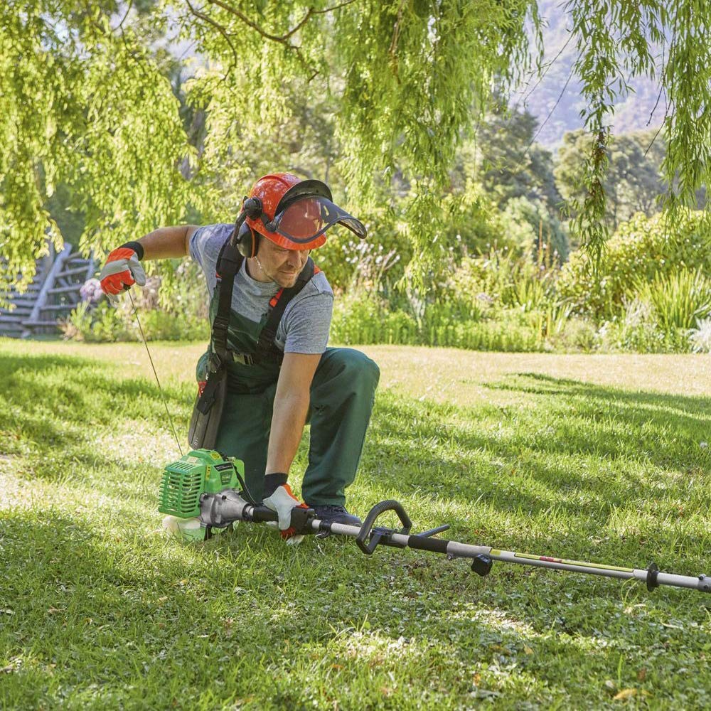 Chainsaw Helmet With Face Shield, Ear Muffs, and Visor Combo Set - Forestry Professional Helmet for Chainsaw Use With Removable Components