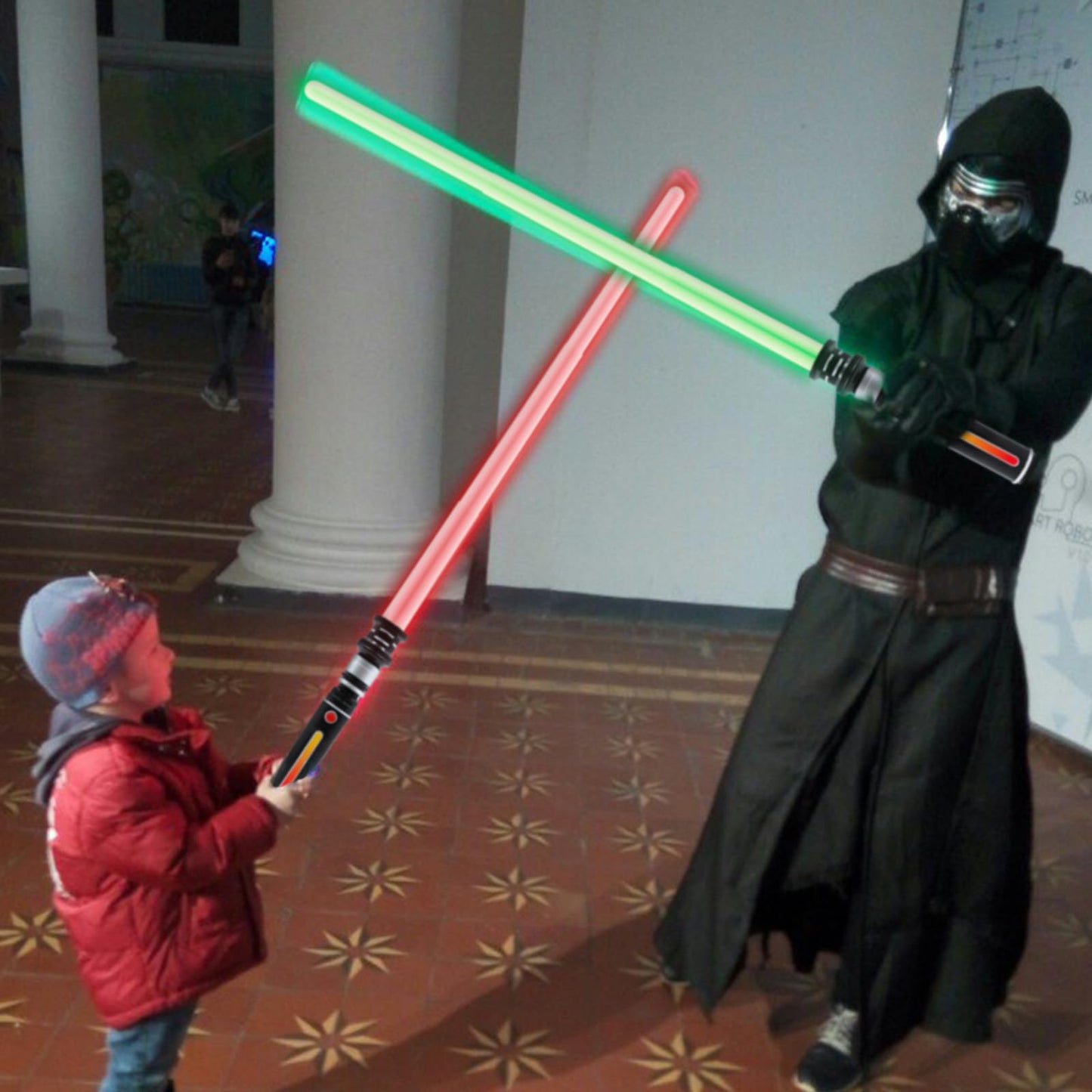 Light Saber for Kids, 3 Packs Light Sabers with FX Sound and Motion Sensors Light up Sword for Halloween Xmas Children's Day Gifts, Dress Up Parties Costum