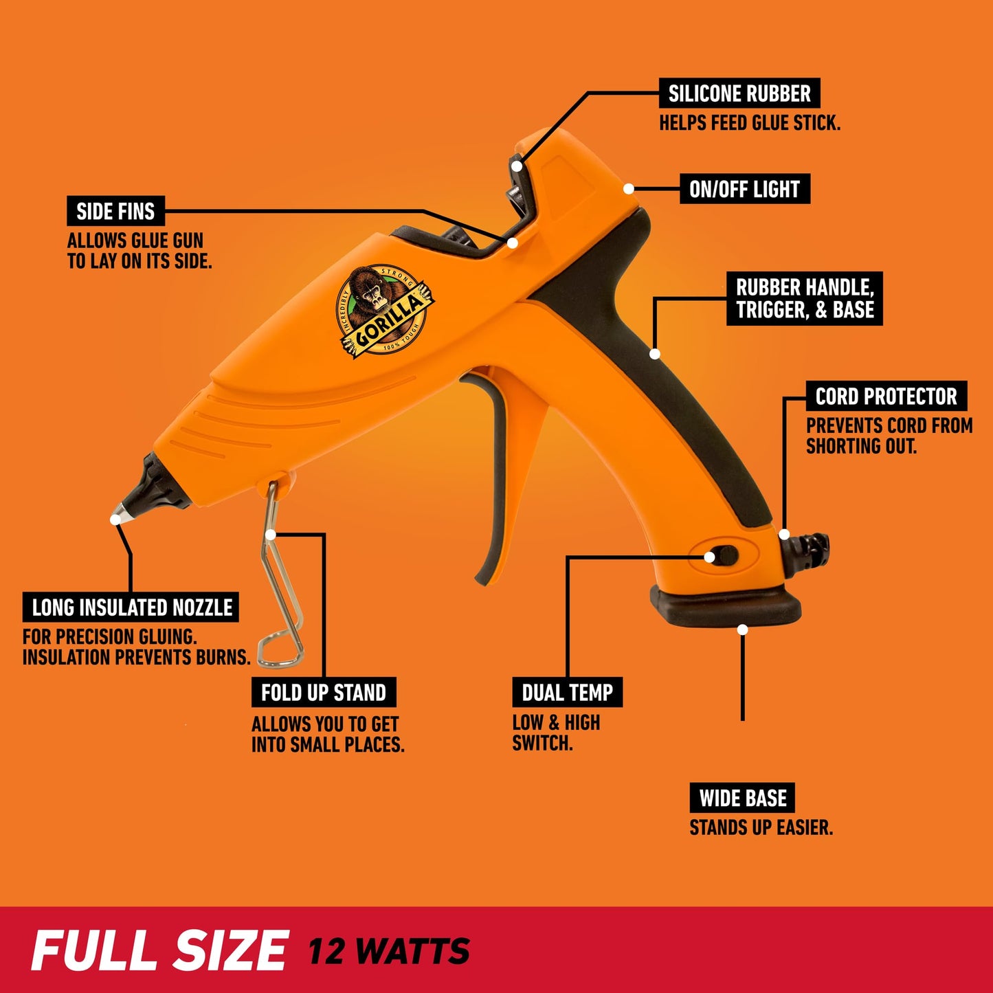 Hot Glue Gun Full Size
