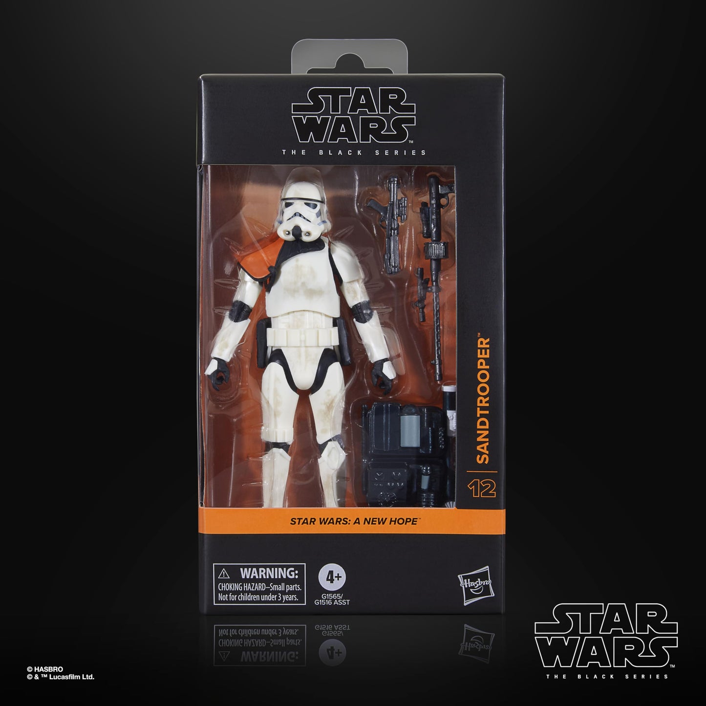 Star Wars The Black Series Sandtrooper, Star Wars: A New Hope Premium Collectible 6 Inch Action Figure
