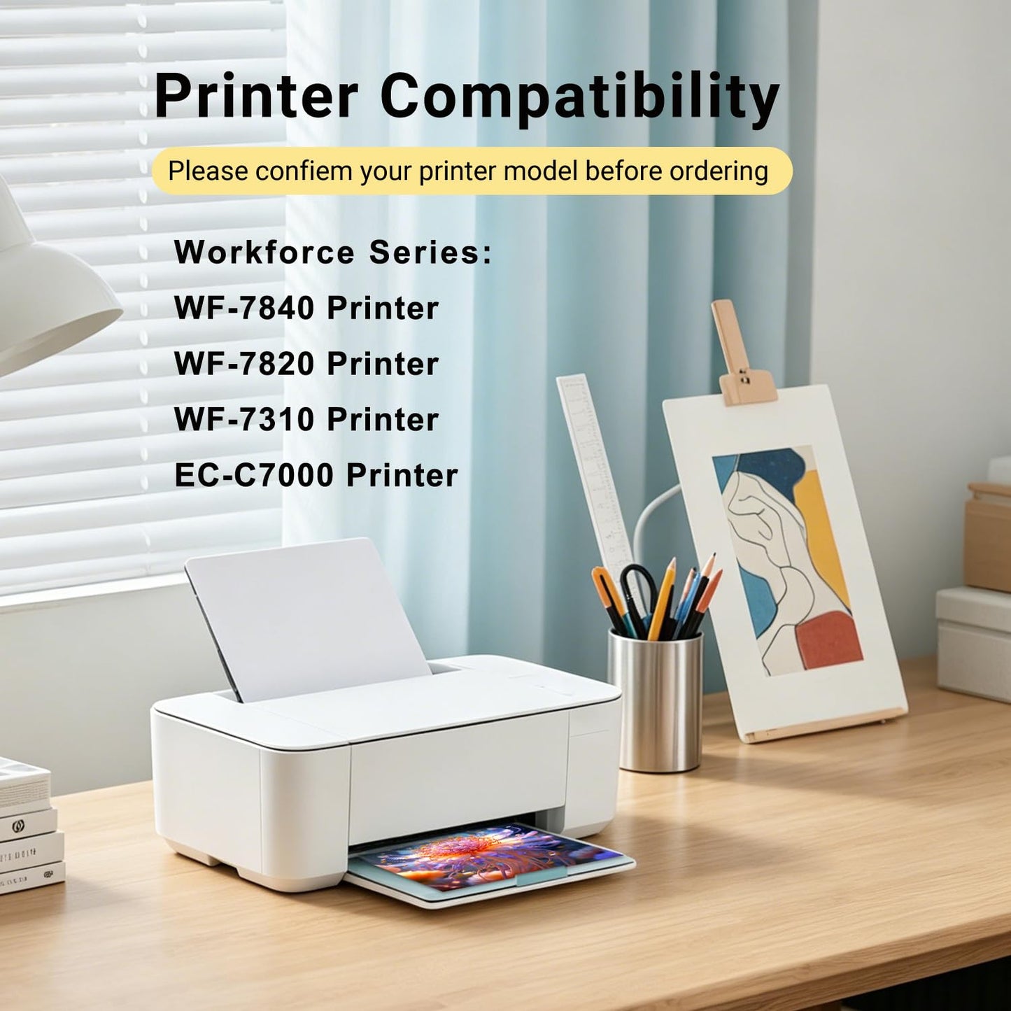 812XL Ink Cartridges Combo Pack High Yield Remanufactured Replacement for 812xl Ink Cartridge 812 812 XL Ink Cartridges,Workforce Pro WF-7820 WF-7840 WF-7310 WF 7820 7840 7310 EC-C7000 Printer,4 Pack