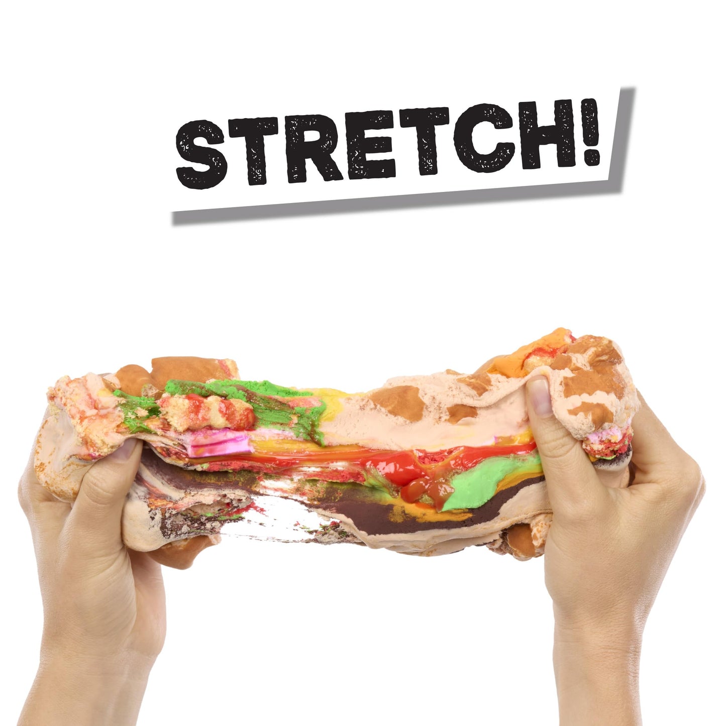 Slime Life Cheeseburger DIY Slime Kit - Unboxing Ingredients to Make, Smash, and Stretch Your Food Slime, Ages 8+
