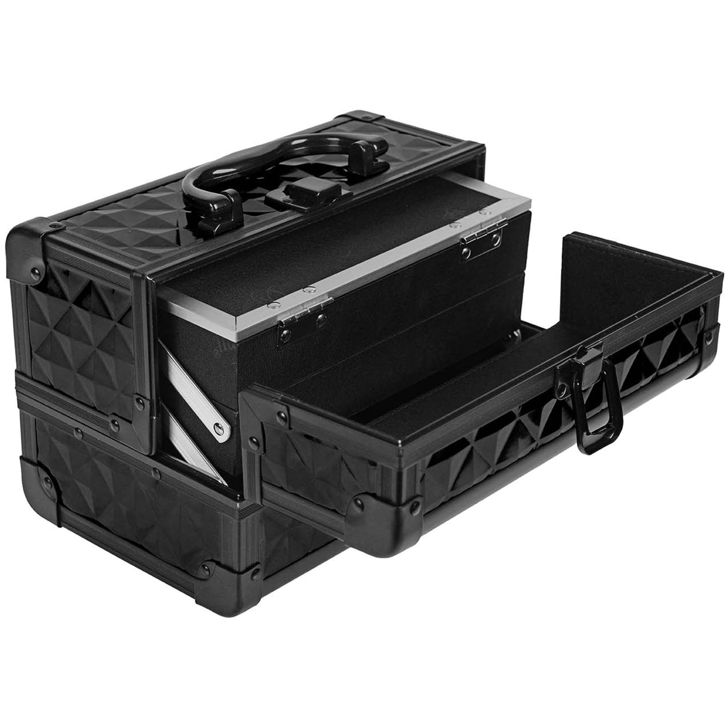 SHANY Mini Makeup Train Case with Mirror - Twilit