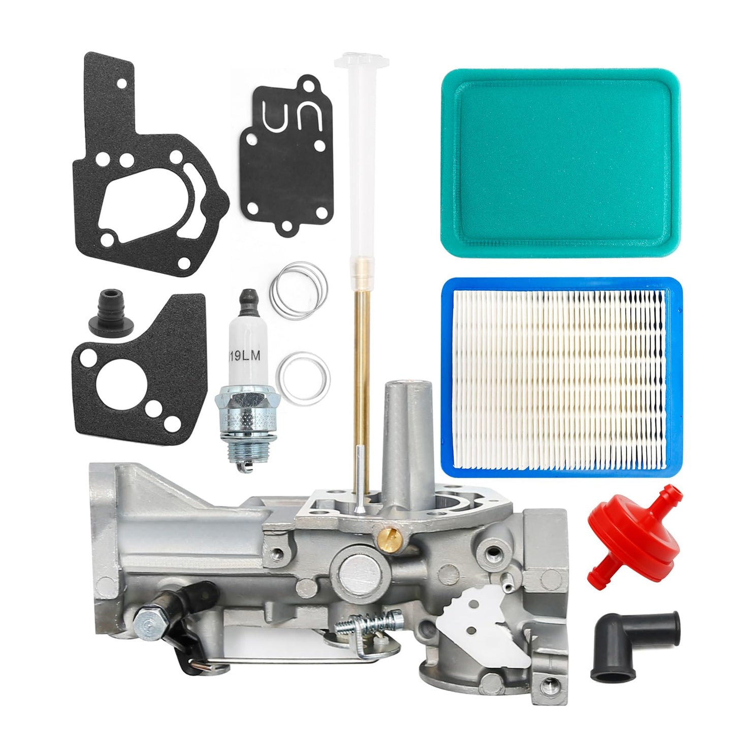 SYOWADA 498298 Carburetor Carb Kit Replacement for BS 5HP 5.5HP Engine 135202 130202 692784 495951 492611 490533 495426 91202