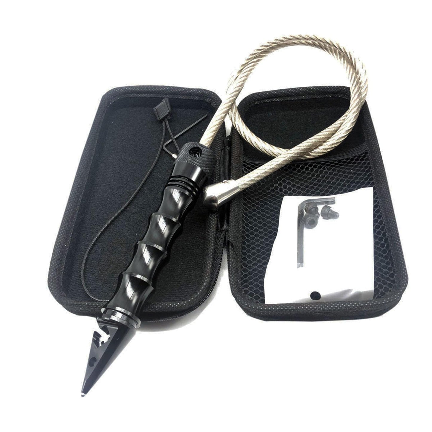 Emergency Car Escape Tool with Window Breaker and Seat Belt Cutter, Portable Multifunctional Car Accessories, Safety Window Breaking Tools -CALZ02 (73cm)