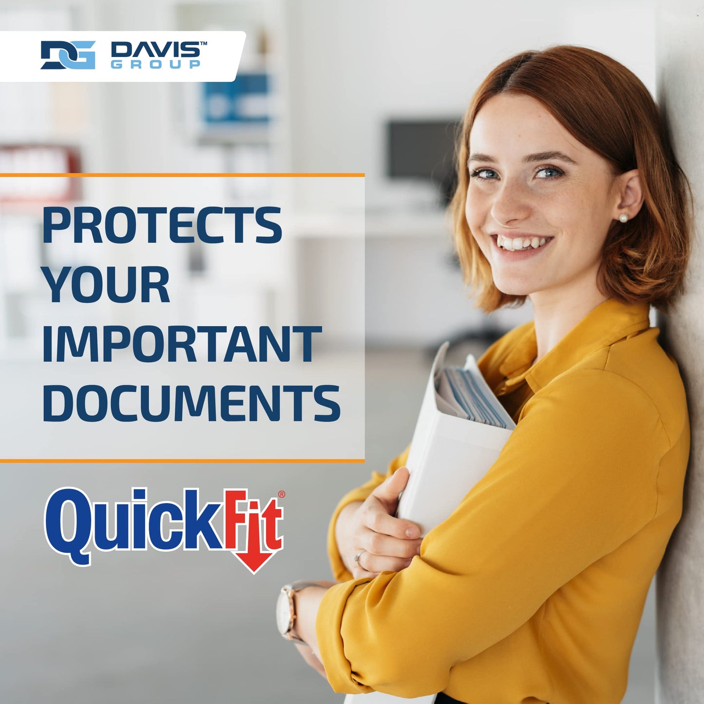 QuickFit Heavy Duty 11 x 17 Inch Spreadsheet View Binder, D Ring, White, 2 Pack, 1 Inch