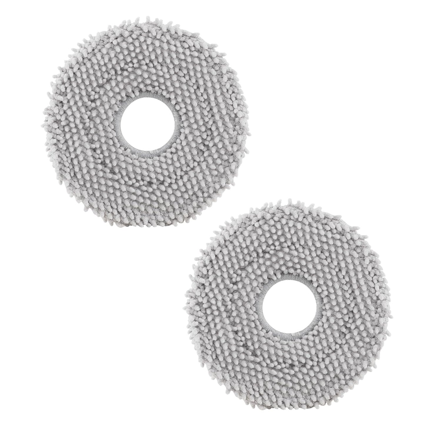 Roborock 4 Pack Microfiber Mop Cloths for Q Revo, S, Pro, MaxV and Master Robot Vacuum Cleaner - Mop Pad Replacement Accessories