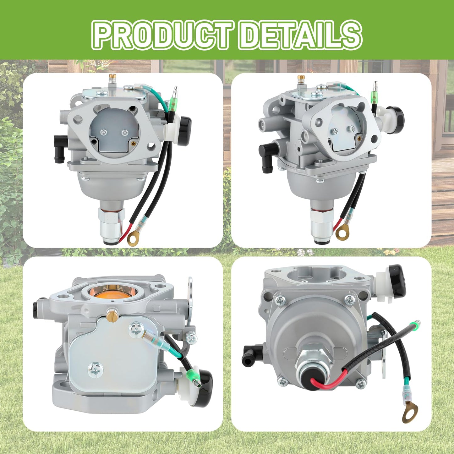 partszen Carburetor Kit for Kohler SV720 SV725 SV710 SV715 SV730 SV735 SV740 SV810 SV820 22HP 23HP 24HP 25HP 26HP 27HP Engine Replace for 32-853-08, 32-853-06, 32-853-04, 32 853 12-S