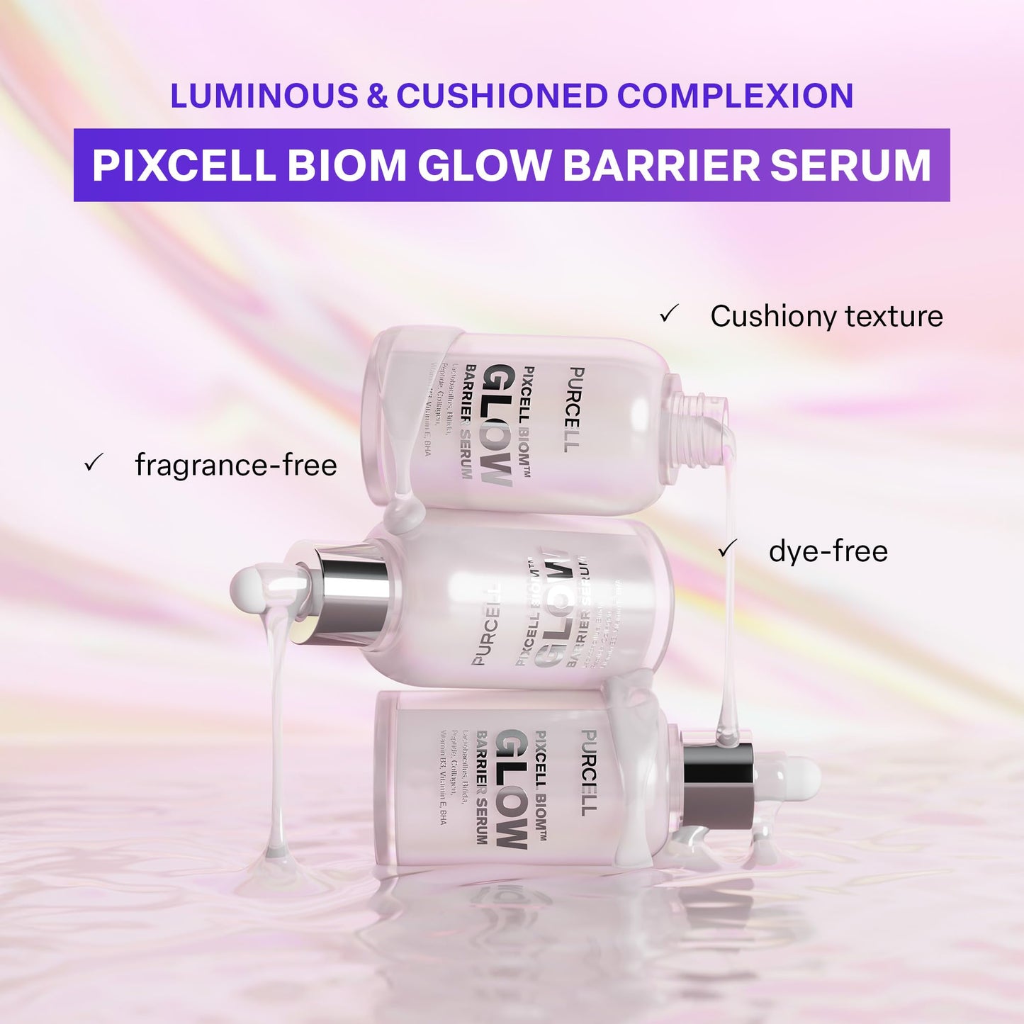PURCELL PIXCELL BIOM™ GLOW BARRIER SERUM 50ml