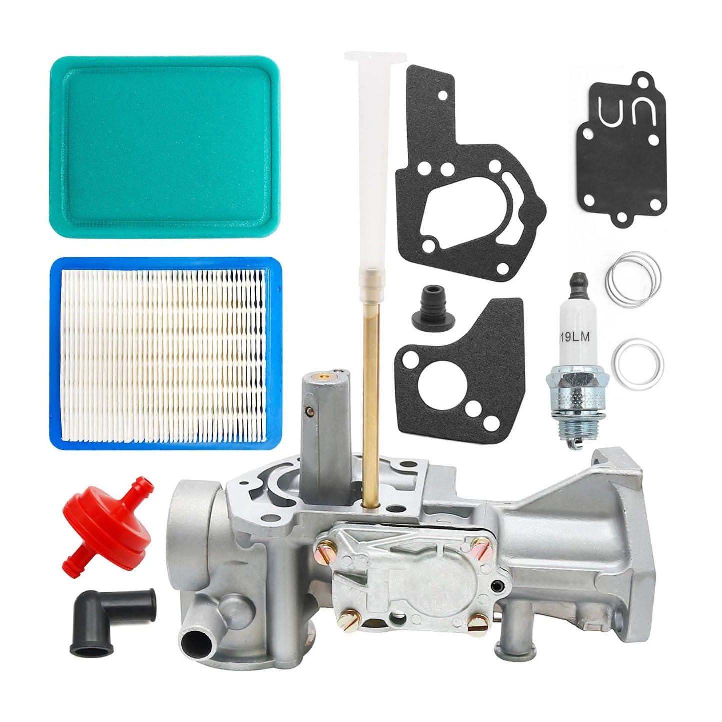 SYOWADA 498298 Carburetor Carb Kit Replacement for BS 5HP 5.5HP Engine 135202 130202 692784 495951 492611 490533 495426 91202