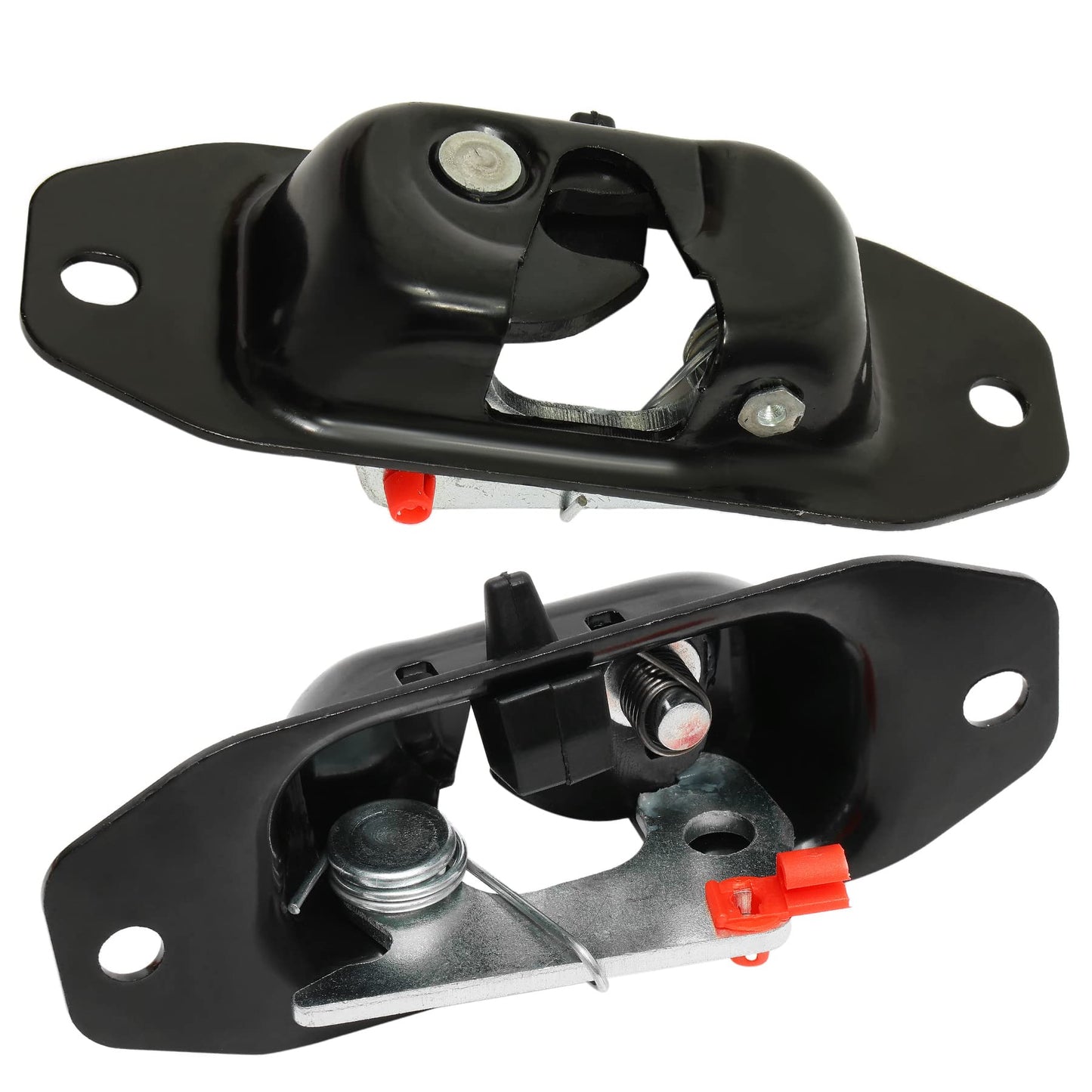 Tailgate Latch Kit, Compatible with 2007-2018 Chevy Silverado & GMC Sierra 1500 2500 3500 HD, Rear Left Driver & Right Passenger Liftgate Key Latch, with Tail Gate Striker Bolts