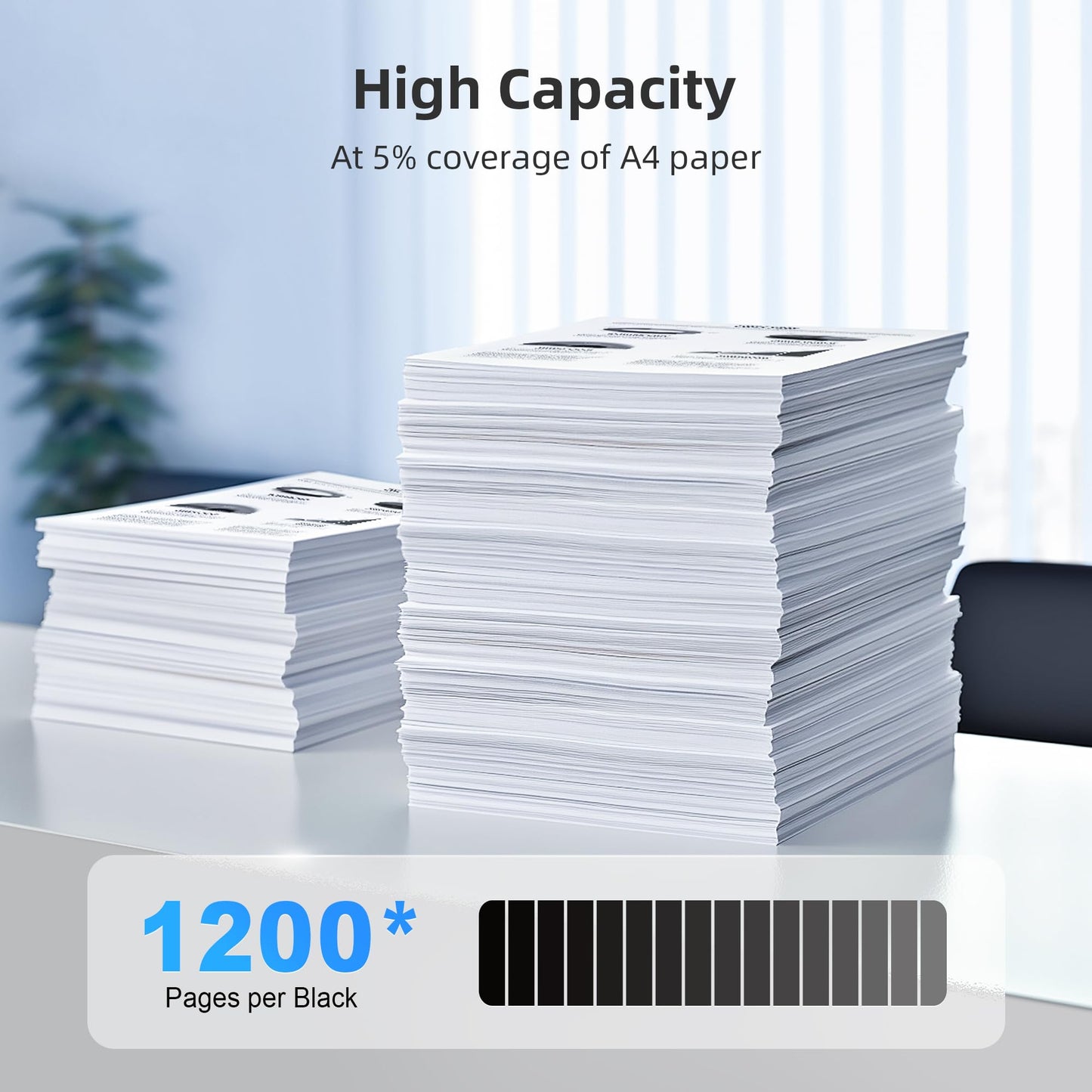 2 Black TN830XL Toner Cartridge for Brother TN 830XL Toner TN830 XL TN830 TN 830 Compatible for HL-L2460DW DCP-L2400D L2420DW L2460DW DCP L2640DW L2647DW MFC L2760DW L2807DW L2820DW L2900DW Printer