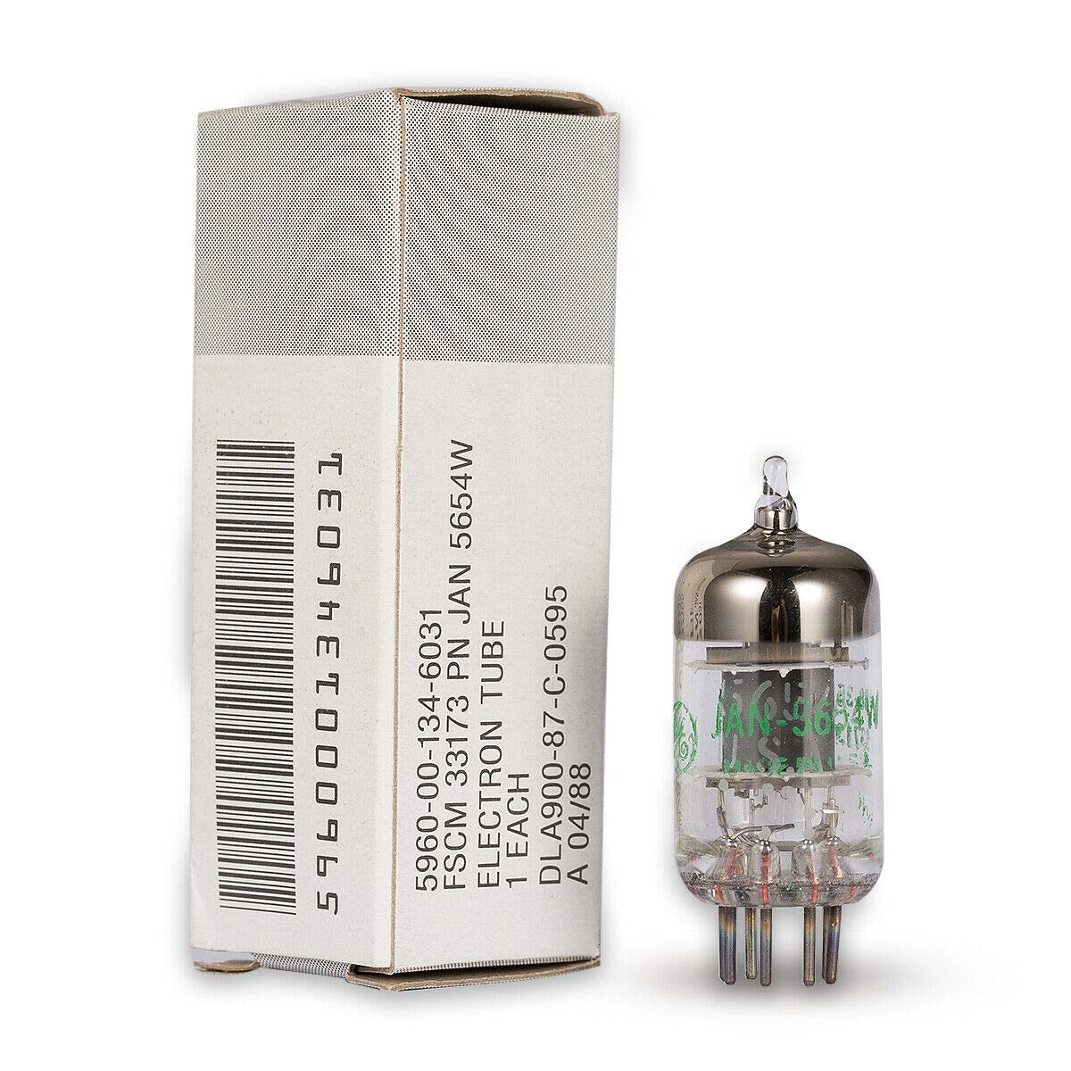 Matched Pair 7-Pin GE JAN 5654W Vacuum Tubes Upgrade for 6AK5 6J1 6Ж1 EF95 6J1P