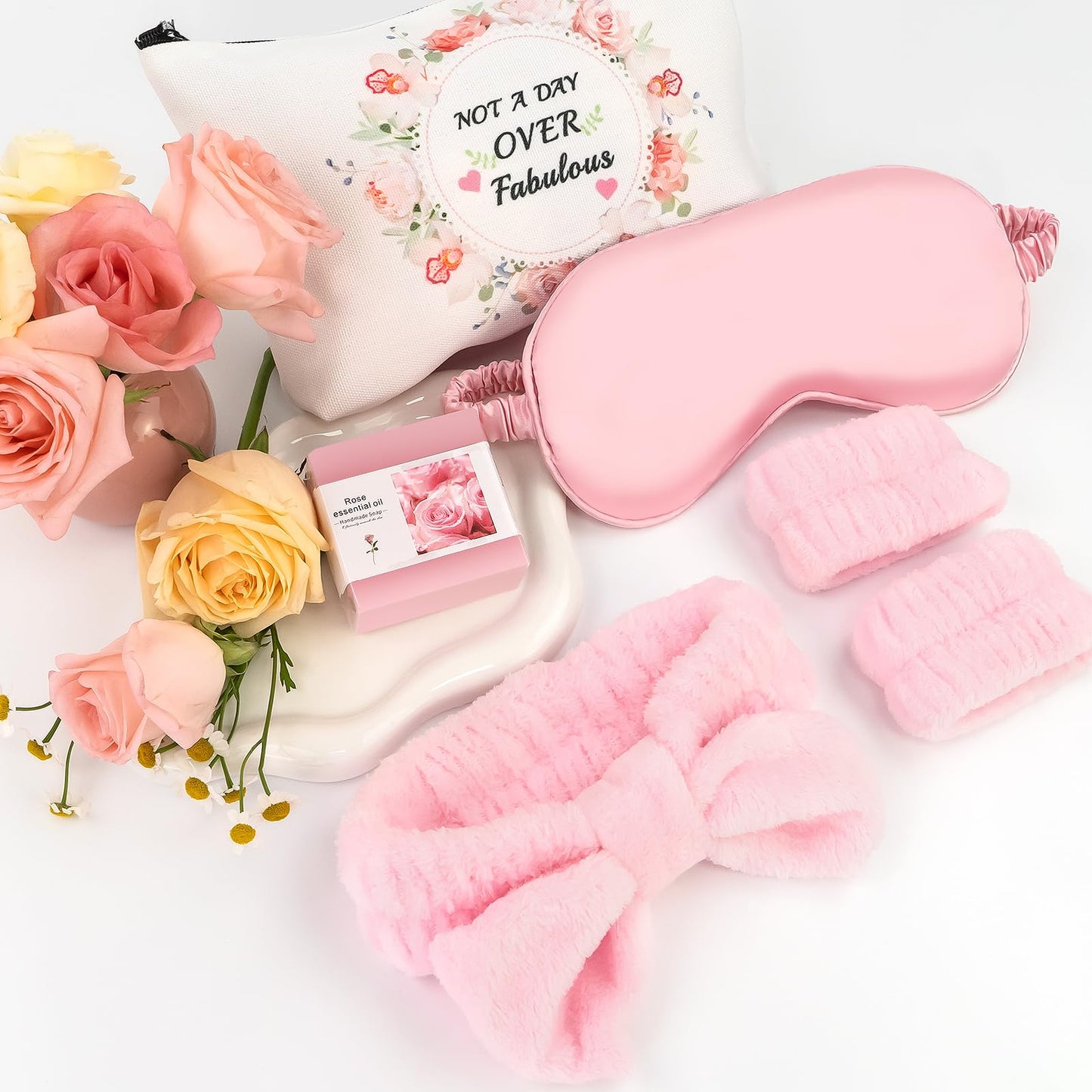 Birthday Gifts for Women,13pc Valentine Gift Basket for Women Birthday Unique,Spa Basket Care Package Get Well Soon Box for Teen Girls,Sister,Mom,Her Fantasy Box for Mother's Day