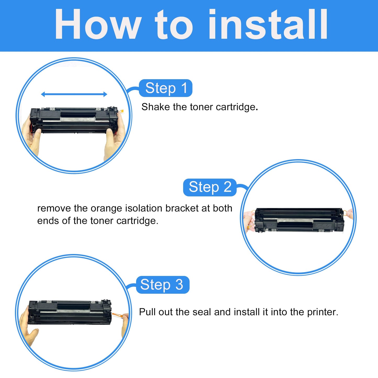 LCL 125 Black Toner Cartridge Replacement for Canon CRG125 CRG-125 3484B001AA 3484B001 for Canon ImageClass LBP6000B LBP6018 LBP6018W LBP6018L LBP6020 LBP6020B LBP6030 LBP6030W LBP6040 MF3010 (2-pack)