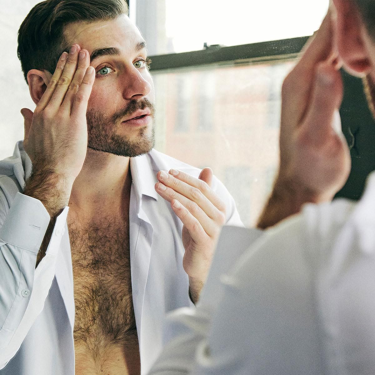 Brickell Men's Day and Night Serum Routine, Natural and Organic, Scented