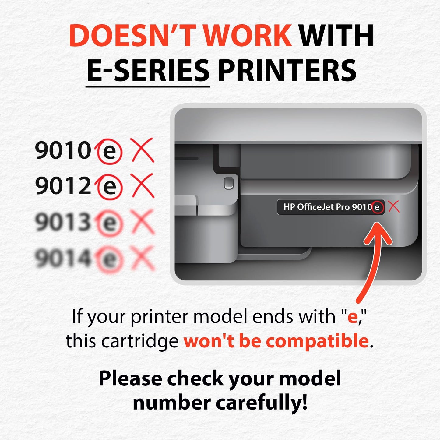 Smart Ink Compatible Ink Cartridges Replacement for HP 962 XL 962XL (Black & C/M/Y 4 Combo Pack) to use with Officejet Pro 9015 9010 9018 9022 9025 9020 9019 9013 9016 Officejet 9012 Printers