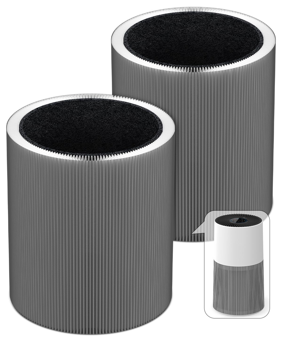 SAKEGDY C610 Replacement Filter (2-Pack) - Compatible with Winix C610 Air Purifier