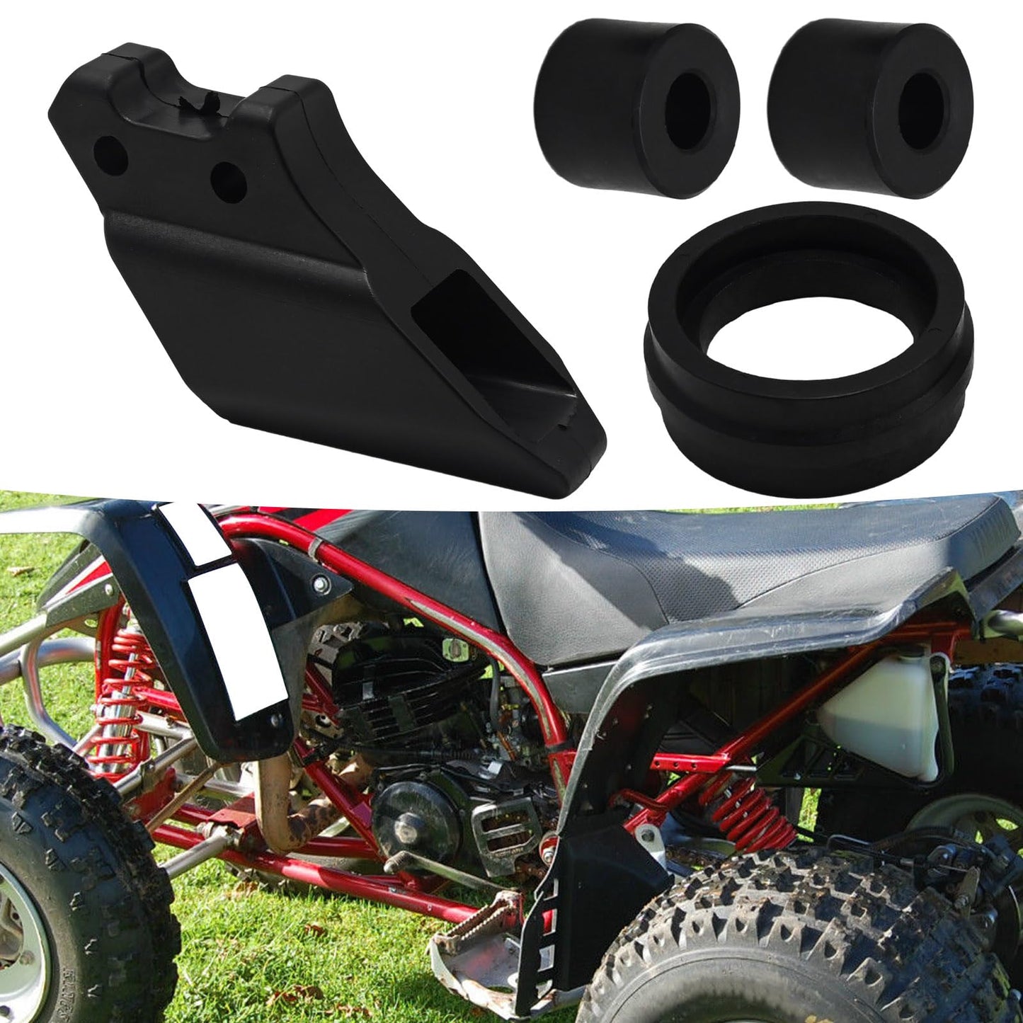 Vkinman Chain Roller and Guide Complete Kit Replacement for 1987-2004 Yamaha Warrior 350 YFM350, for 1988-2006 Yamaha Blaster 200 YFS200