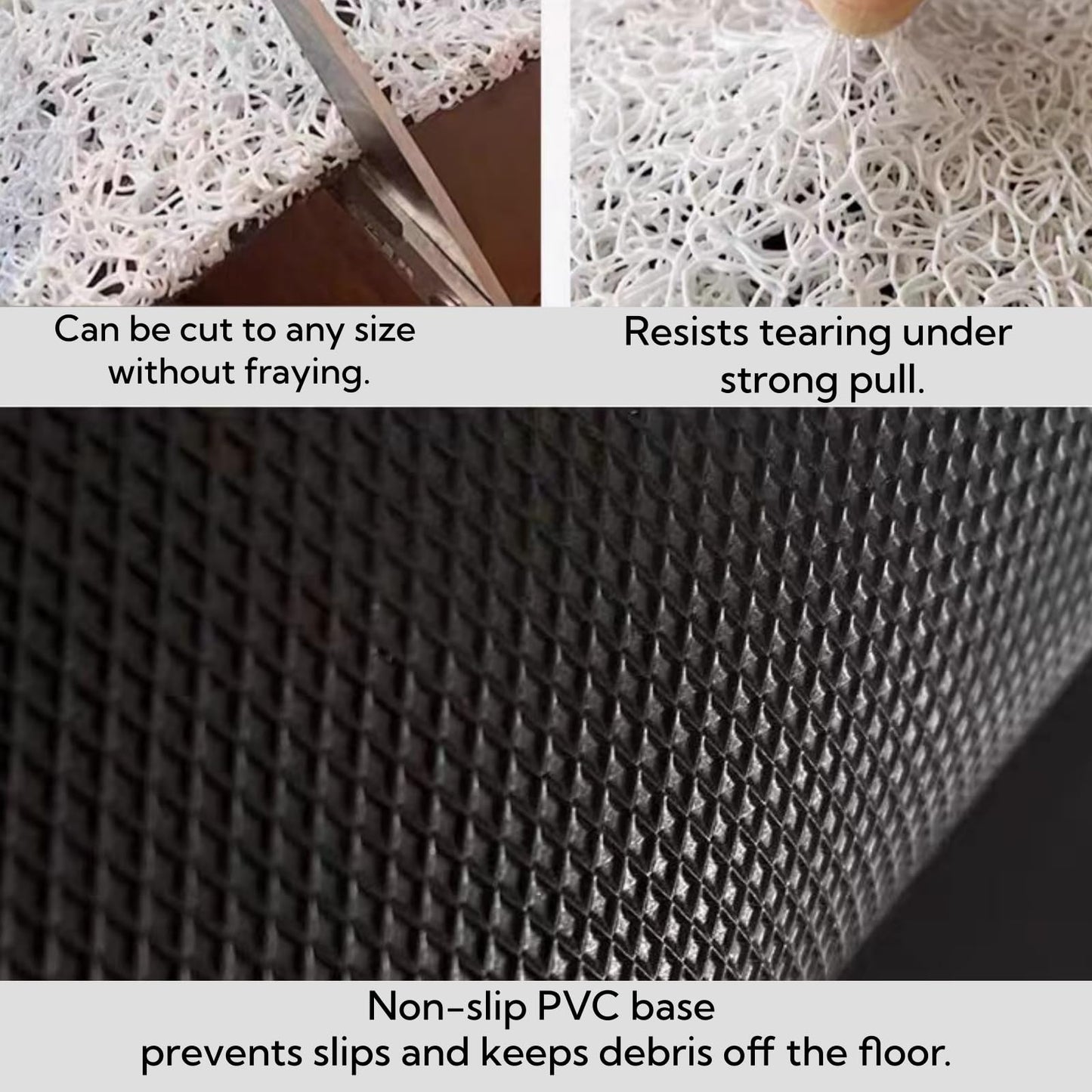 Cat Litter Mat - Extra Large Waterproof Mat with Deep Grids | Non-Slip Scatter Control for Litter Box | Durable PVC Mesh, Soft on Paws | Traps Litter & Reduces Mess (XX-Large)