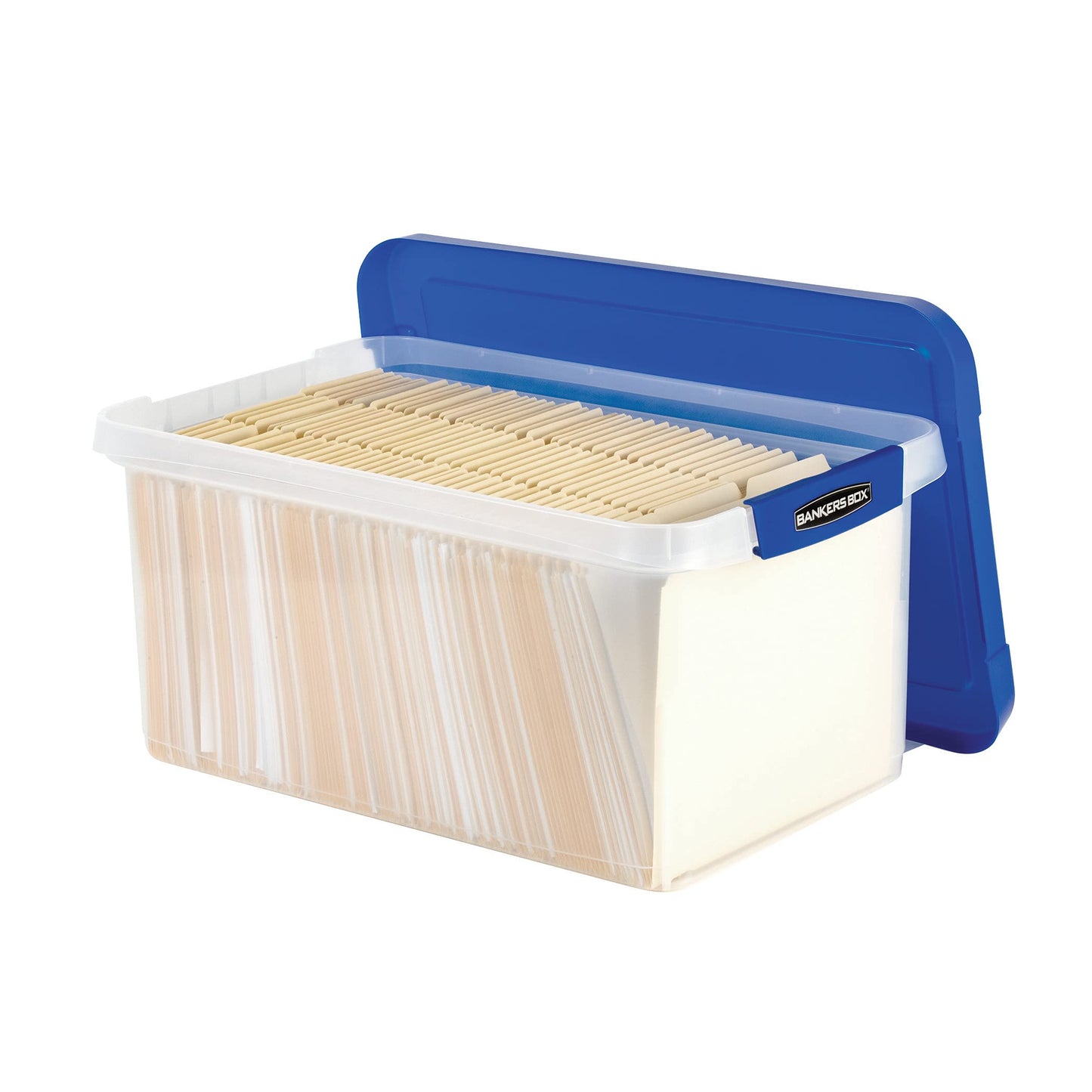 Bankers Box Heavy Duty 20" Plastic Letter File Box, 0086102