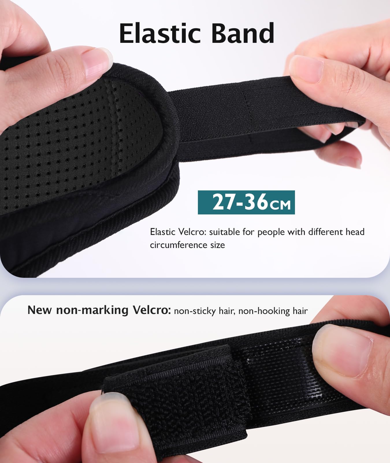 Bluetooth 5.4 3D Sleep Mask, Dual Sides Breathable Sleep Headphones, up to 15-Hour Stand-by Bluetooth Eye Masks, Wireless Earphones Eye Mask for Sleeping,Cool Tech Gadget Travel Essentials