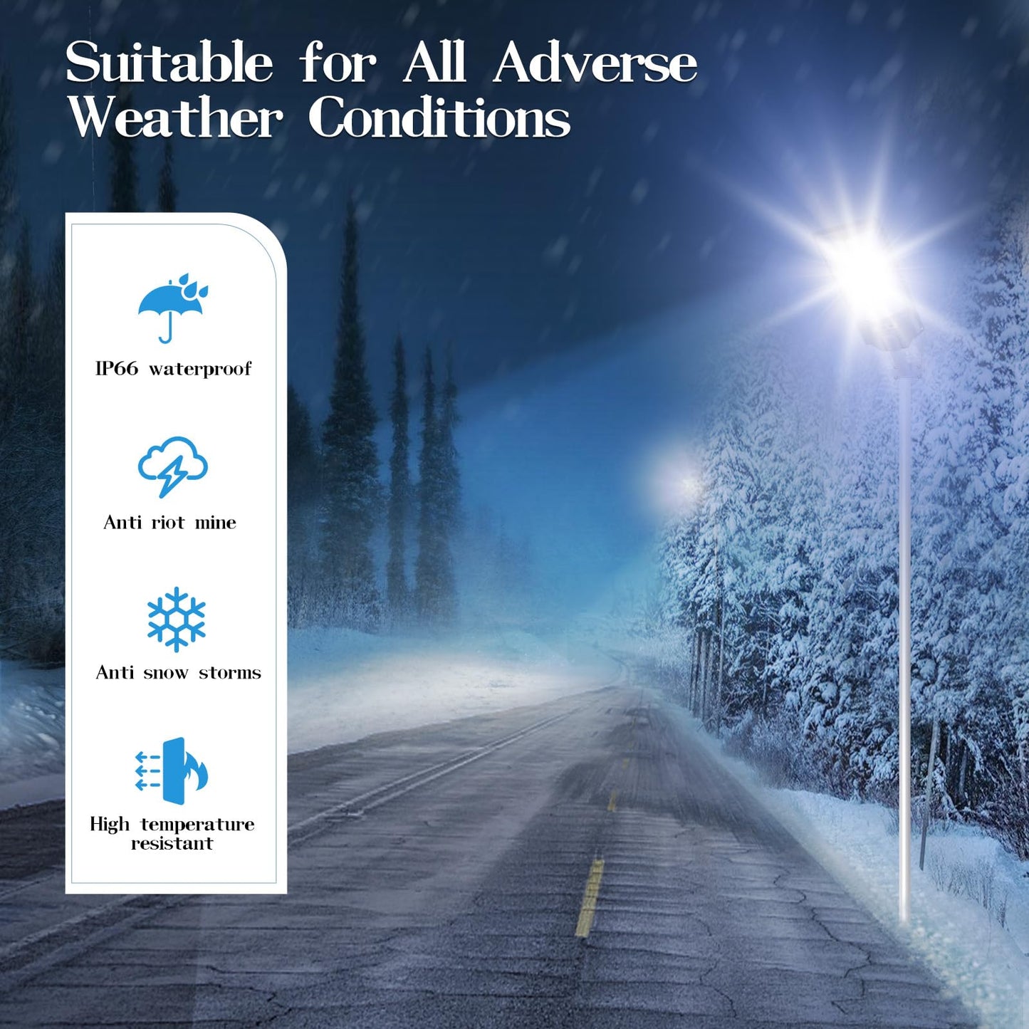 Willmind Solar Street Light Outdoor: Motion Sensor with 3 Modes 2400W, Remote Control, IP65 Waterproof, Parking Lot Lights, Dusk to Dawn, 2500LM, Security Lights, for Outside, Yard, Garage