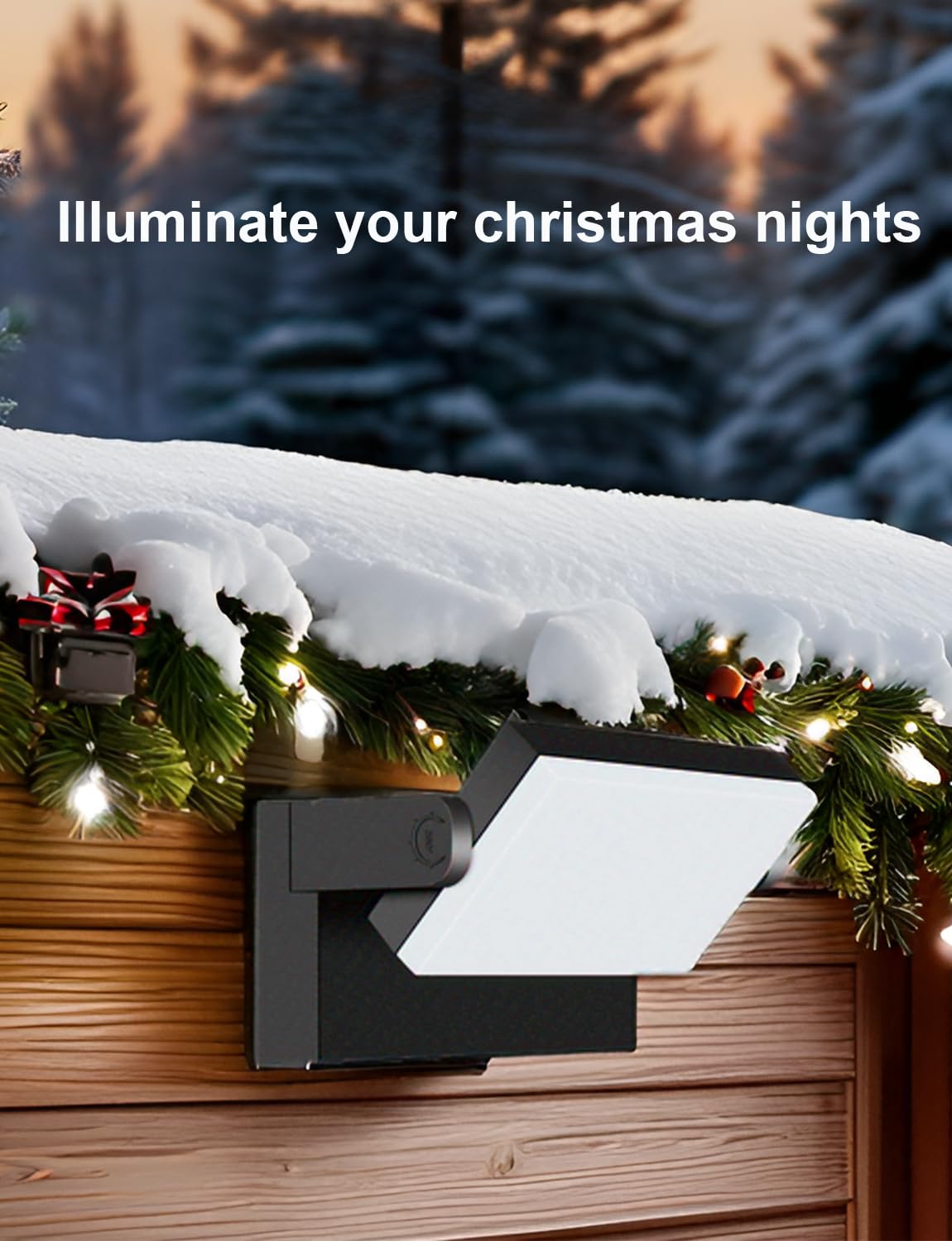40W LED Wall Light 360 Degree Adjustable Porch Light Outdoor 6000K 4000LM LED Wall Pack for Yard Garage Barn Garden