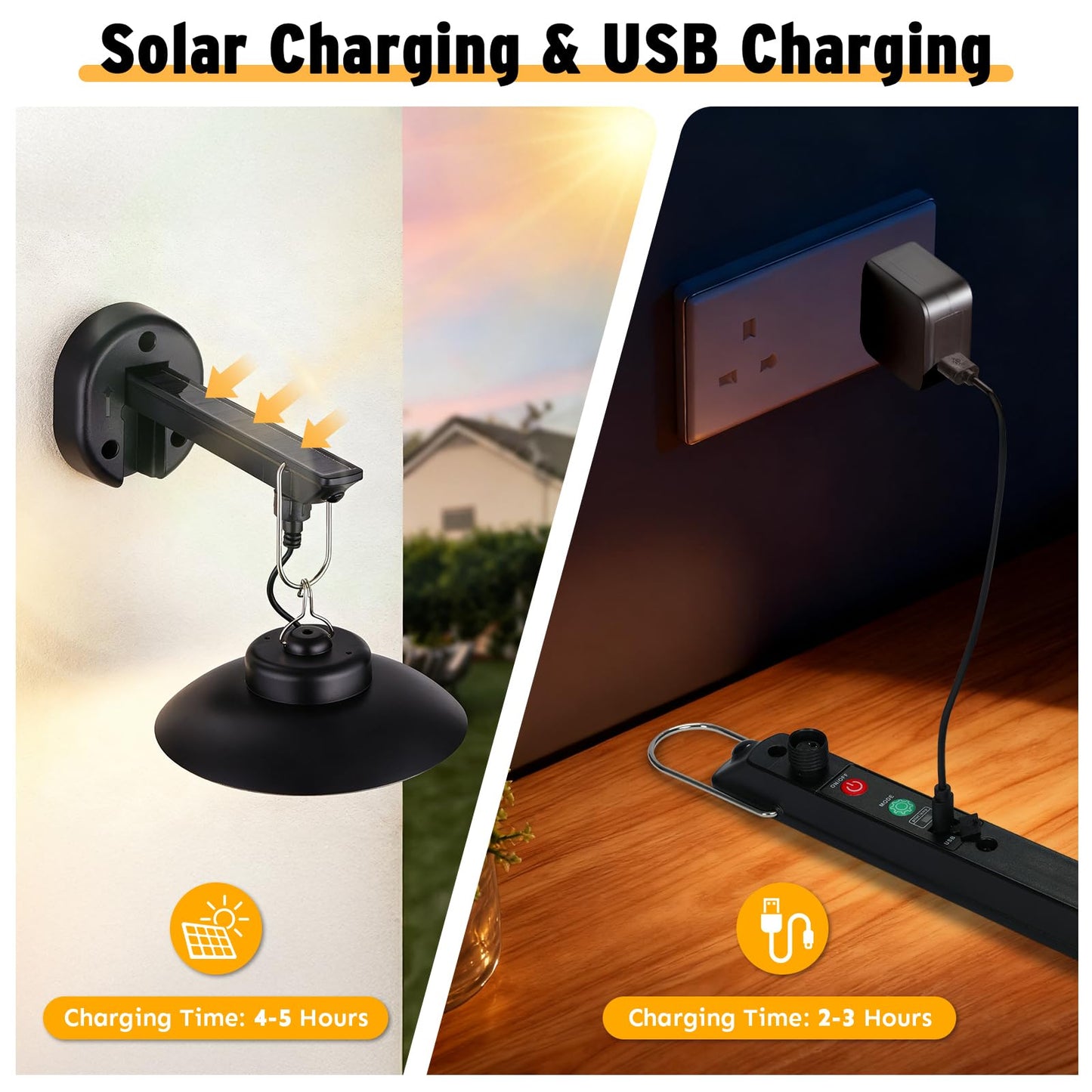 200lm Solar Barn Lights Outdoor with 3 Lighting Modes & Motion Sensor, No Wiring Needed, Solar Wall Lights Outdoor Waterproof, Farmhouse Exterior Wall Sconce, Outdoor Light Fixtures for Garage(2 Pack)