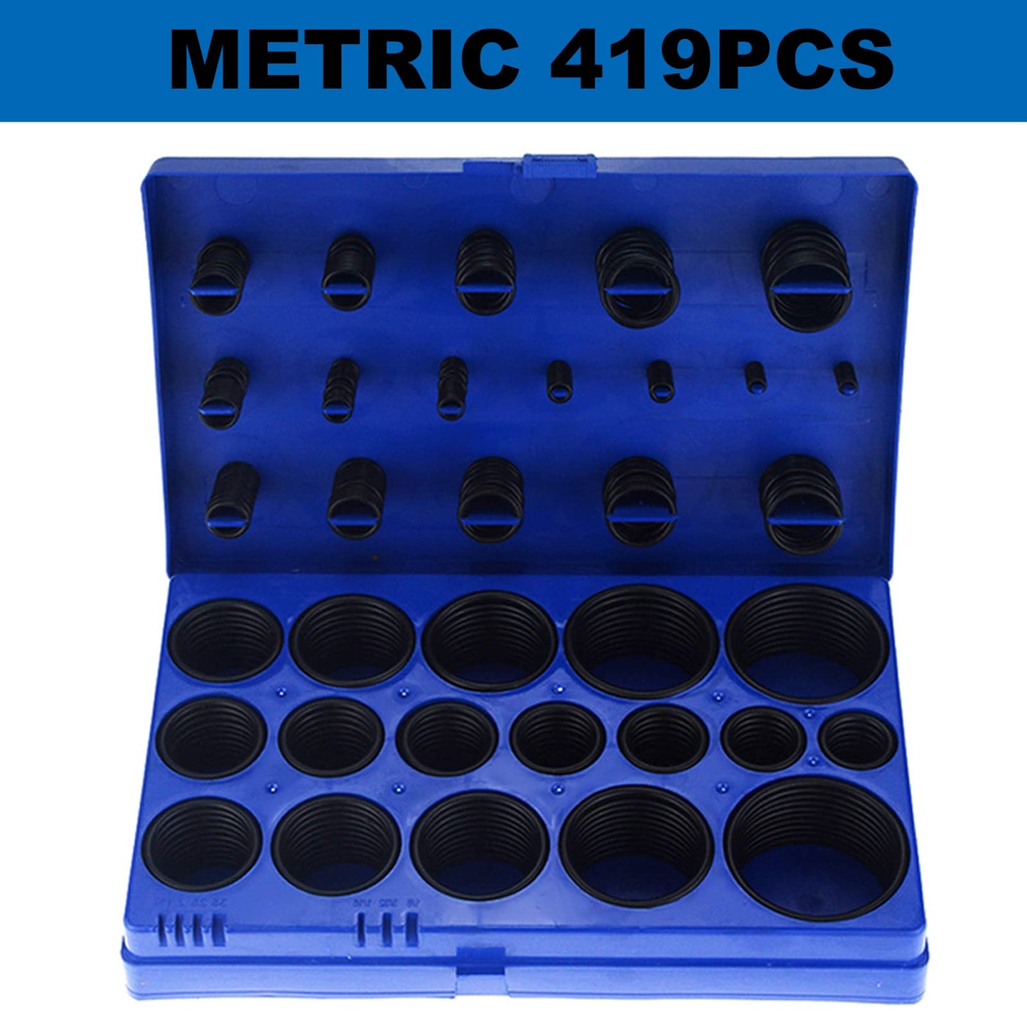 826pcs O Ring Kit, Wimayo SAE and Metric O-Ring Assortment Kit for Automotive, Plumbling and Faucet Repair. Rubber NBR O-Ring Gasket Kit with 4pcs Pick & Hook