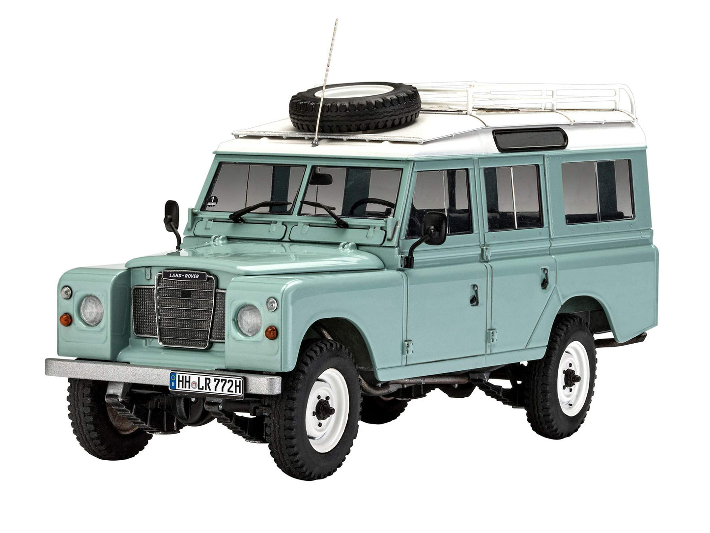 Revell 85-4498 Land Rover Series III 109 1:24 Scale 184 Piece Skill Level 5 Plastic Model Building Kit