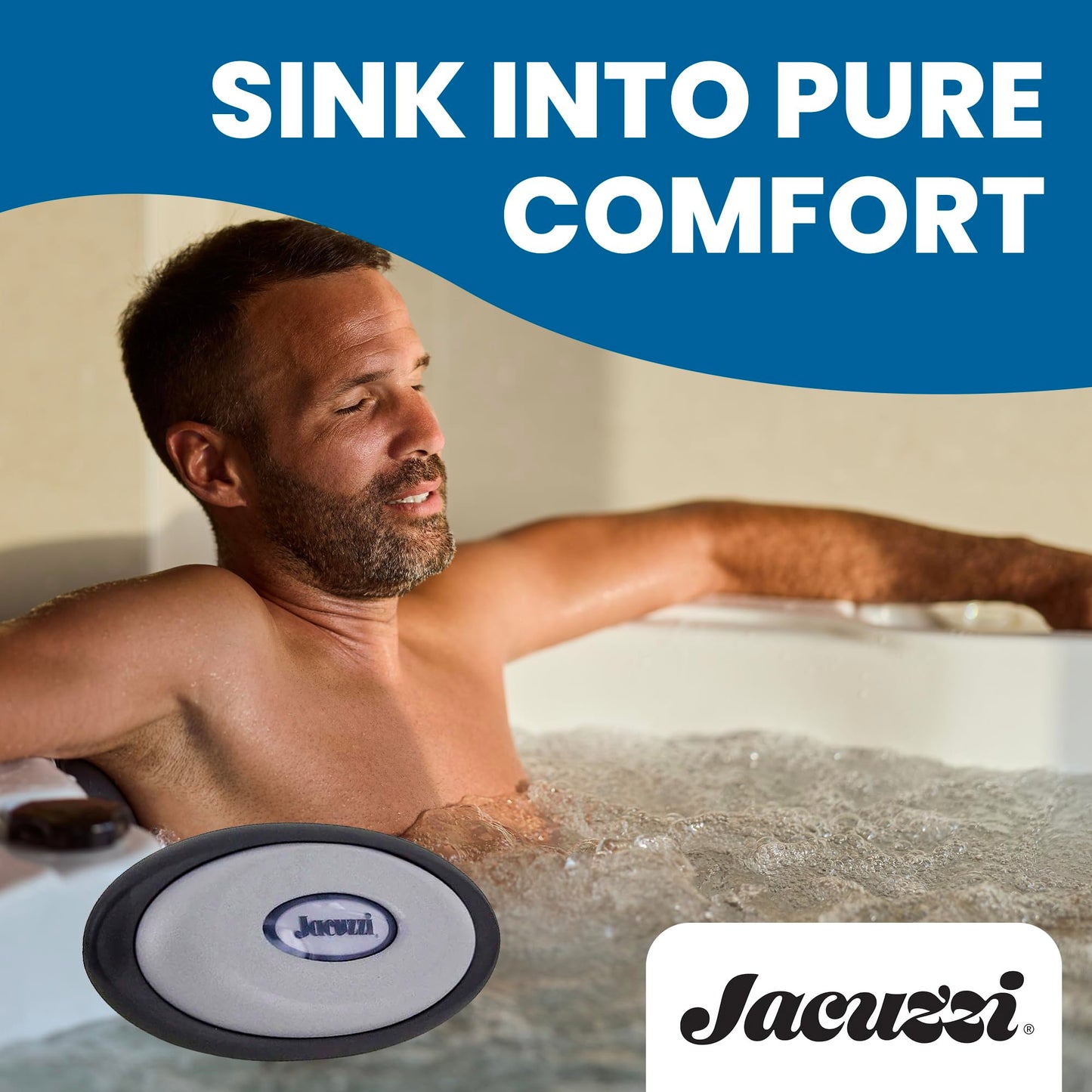 Jacuzzi J-300 Series Oval Pillow Insert + Back Mount