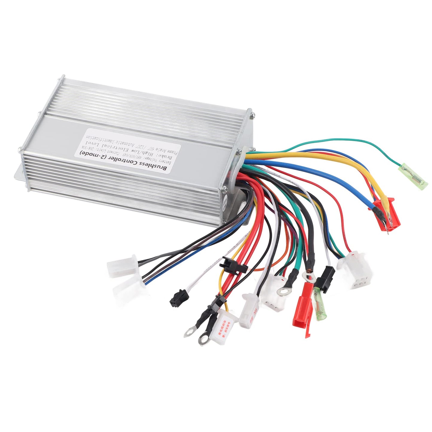 Electric Motor Controller, 48V 60V 64V 1000W‑1500W Electric Brushless Speed Motor Controller for Electric Scooter