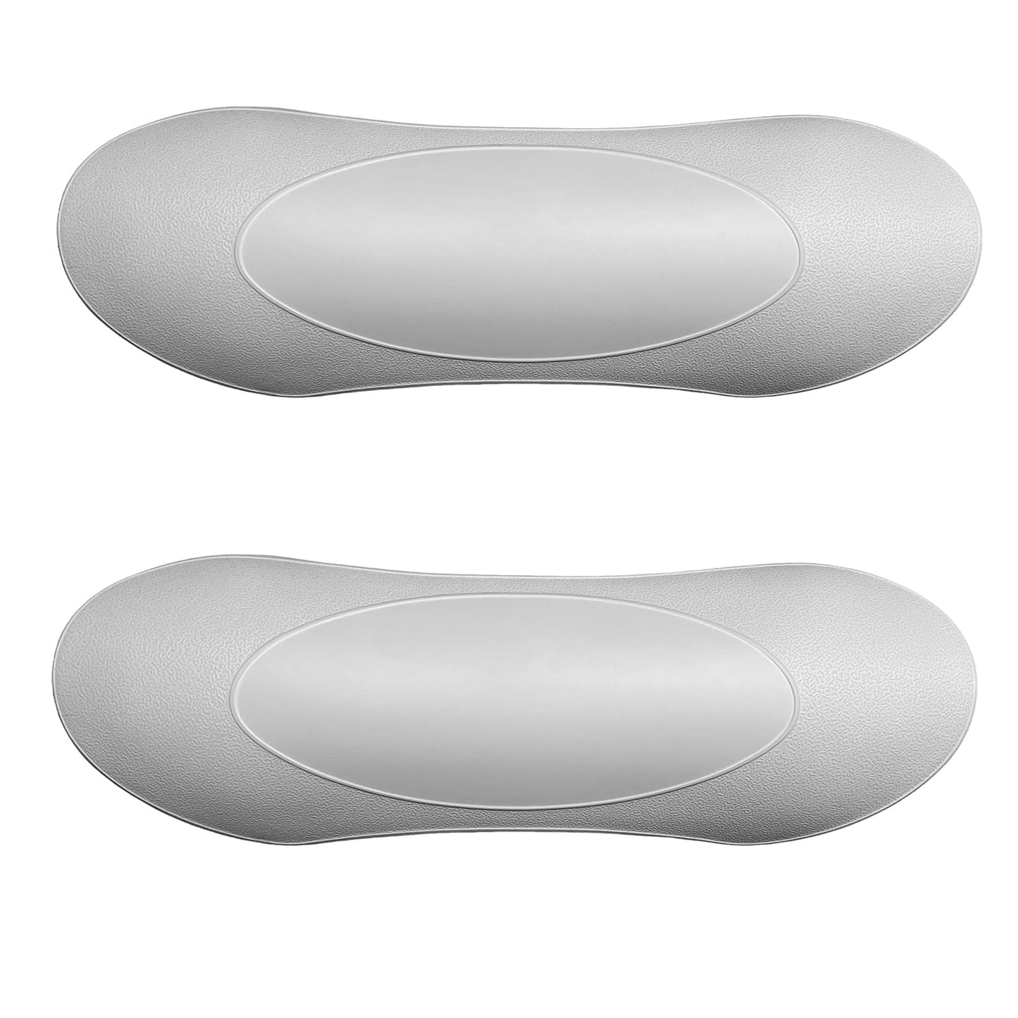 2-PACK 74316 74317 Spa Neck Pillow for Hot Spring Highlife Series Spas from Mid-Year 2007 through 2013, 14.5"L x 4.75"W Cool Gray Hot Tub Spa Head Rest Pillows for Watkin Five Years Free Replacement