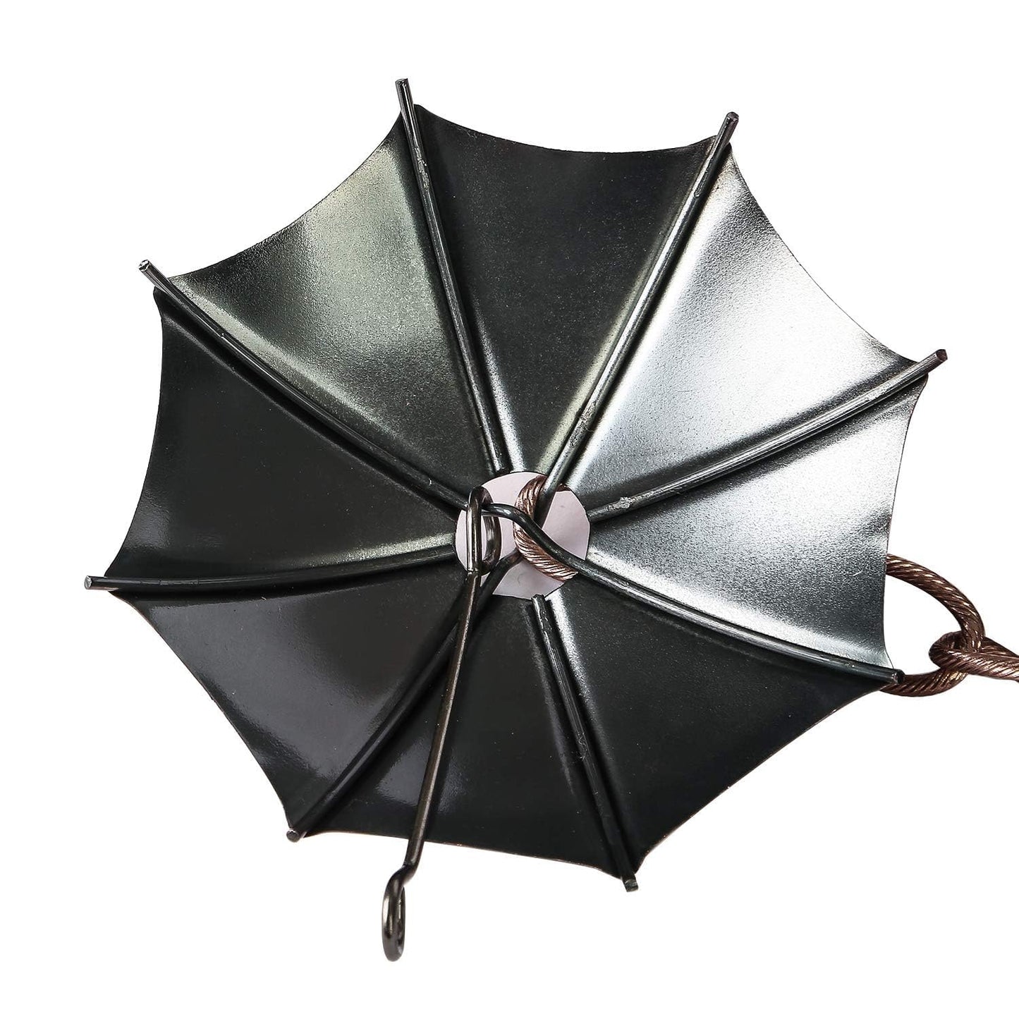 TZSSP Rain Chains Decorative Rain Chain Bell for Gutters Downspout, Metal, 6 Length Umbrella