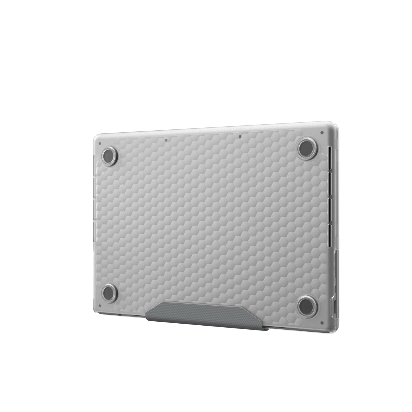 URBAN ARMOR GEAR UAG Designed for MacBook Pro 14" M5/M4/M3 2023-2025 (A3434, A3112, A3401) Case - Rugged One Piece Hardshell Transparent Clear Scratch Resistant Protective Cover, Essential Armor Ice