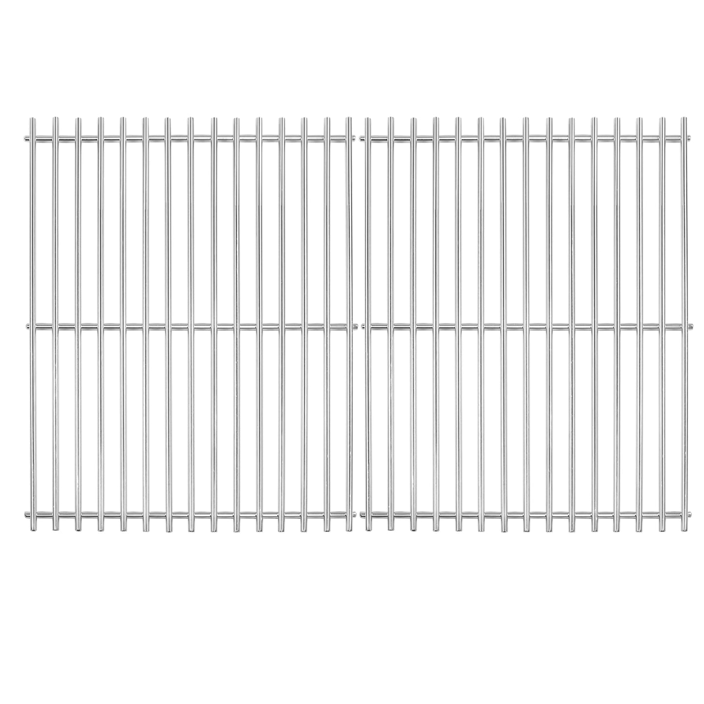 17 1/4 inch Cooking Grates for Grill Master 720-0670E, Broil-Mate 7020-54, 7020-64, 7123-64, 7123-64H, Stainless Steel Replacement Grill Grid for Master Forge 1010037 Gas Grill Parts